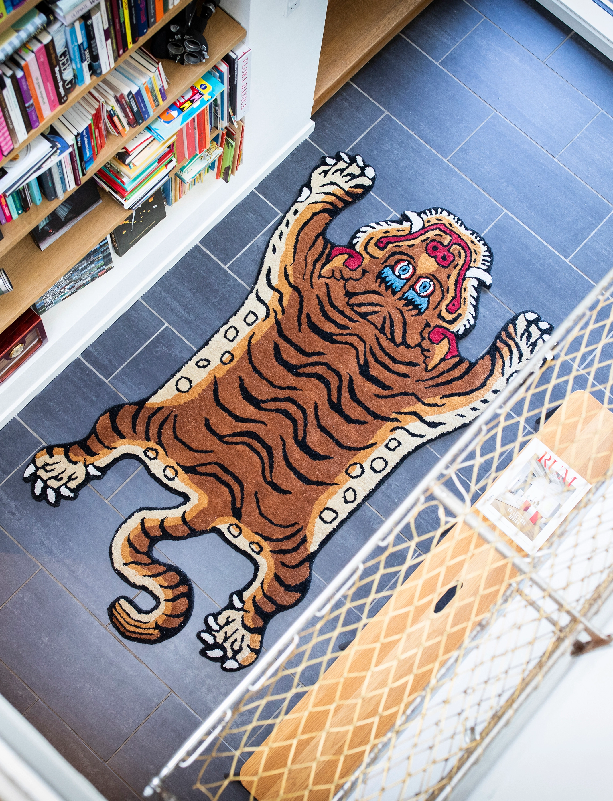 Bongusta - Tiger Rug Large - asymmetriske tæpper - multi - 4