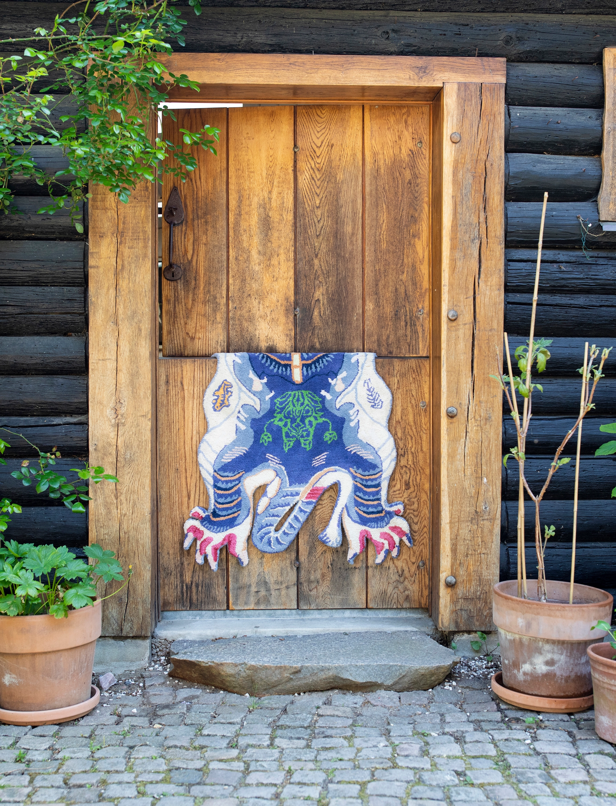 Bongusta - Dragon Rug Large - asymmetriska mattor - multi - 4