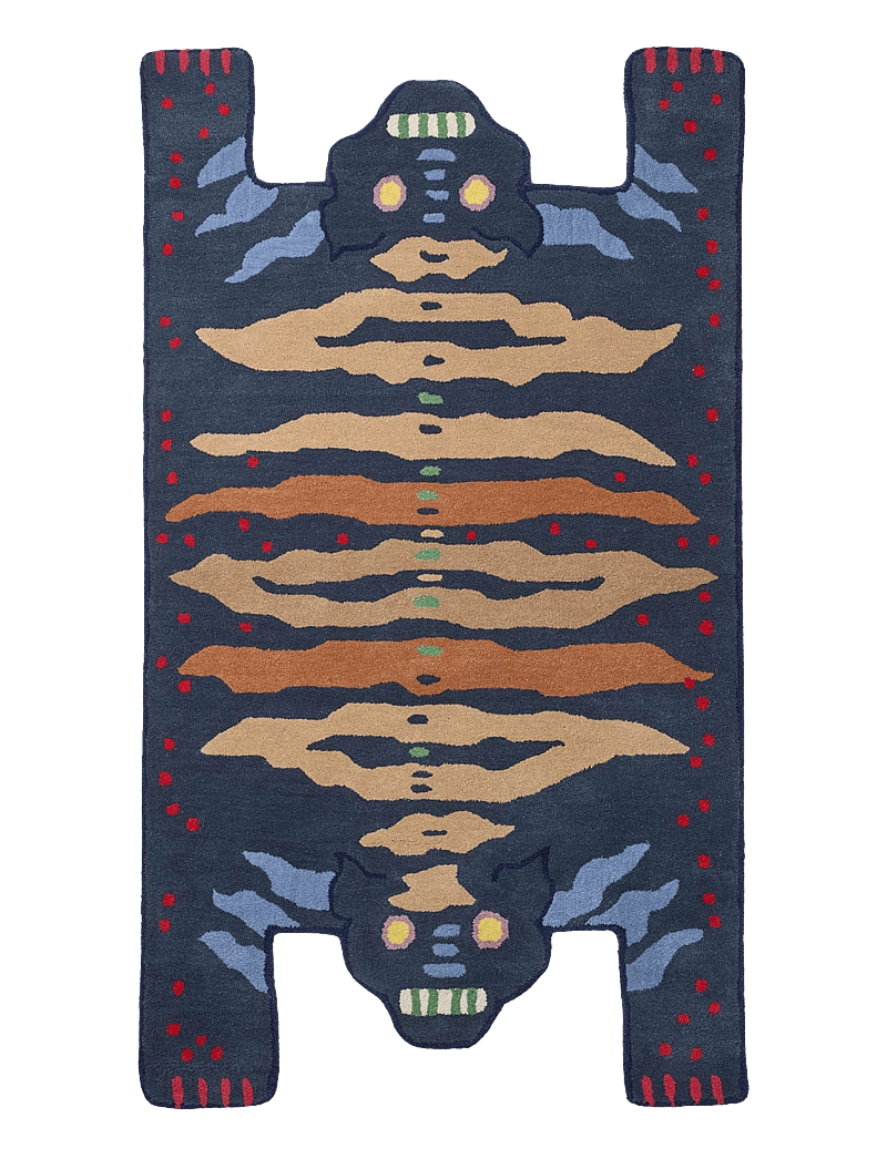 Bongusta - Soulmates Rug - asymmetrische teppiche - blue - 1