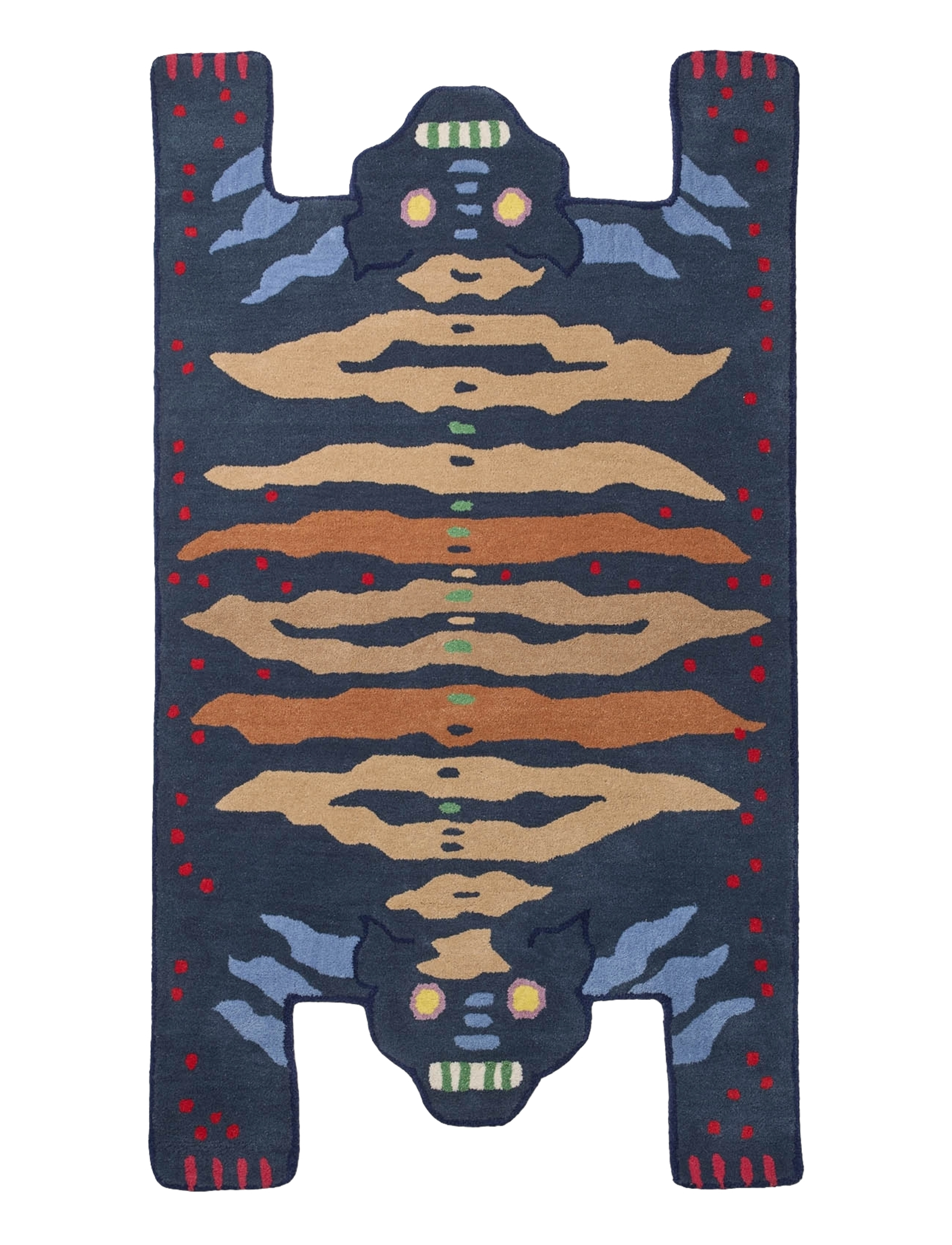 Bongusta Soulmates Rug - 4 for 3 - BLUE / blue