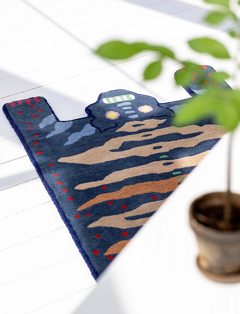 Bongusta - Soulmates Rug - asymmetrische teppiche - blue - 0