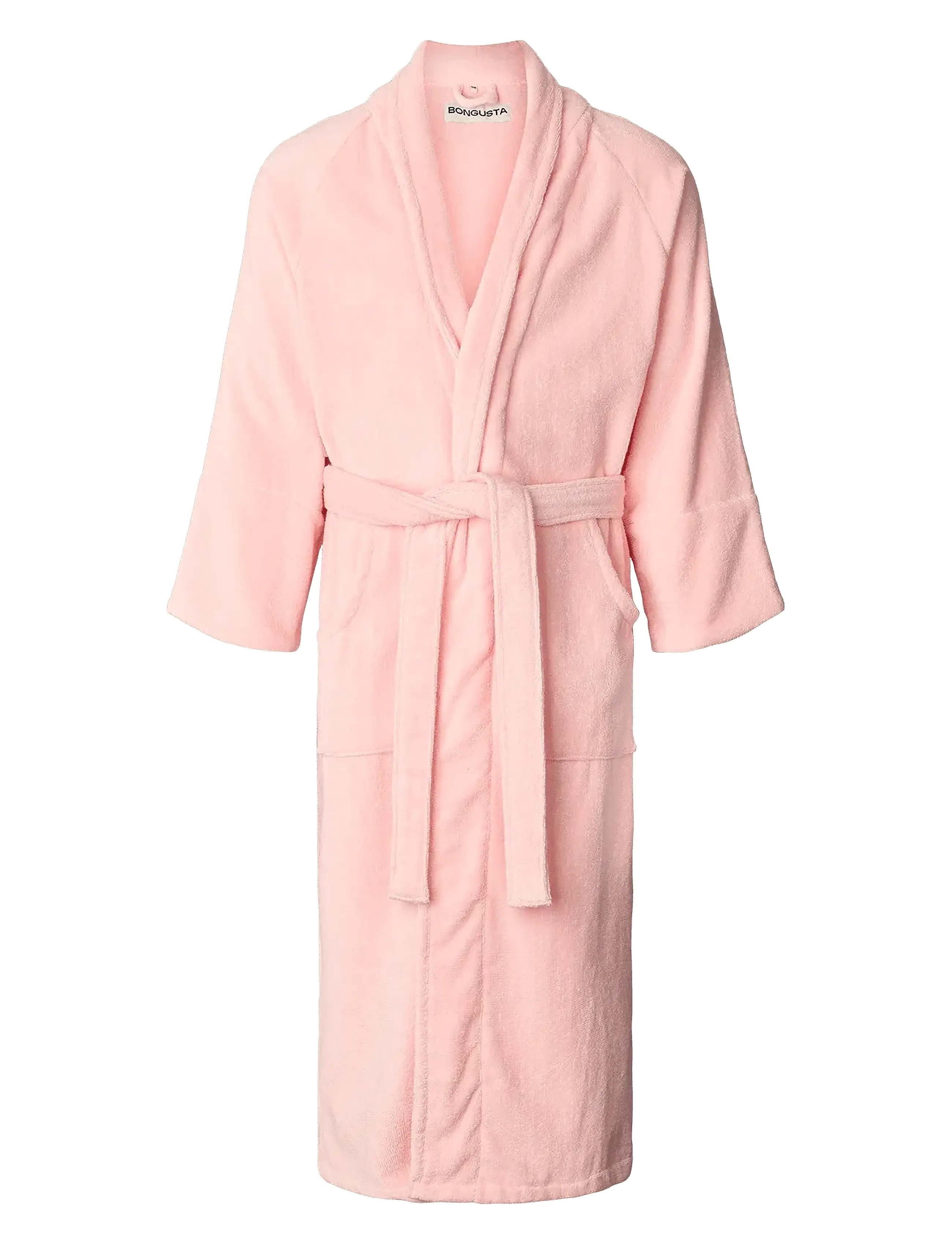 Bongusta Naram Bathrobe, Morgenkåbe, Pink, Str: L/XL