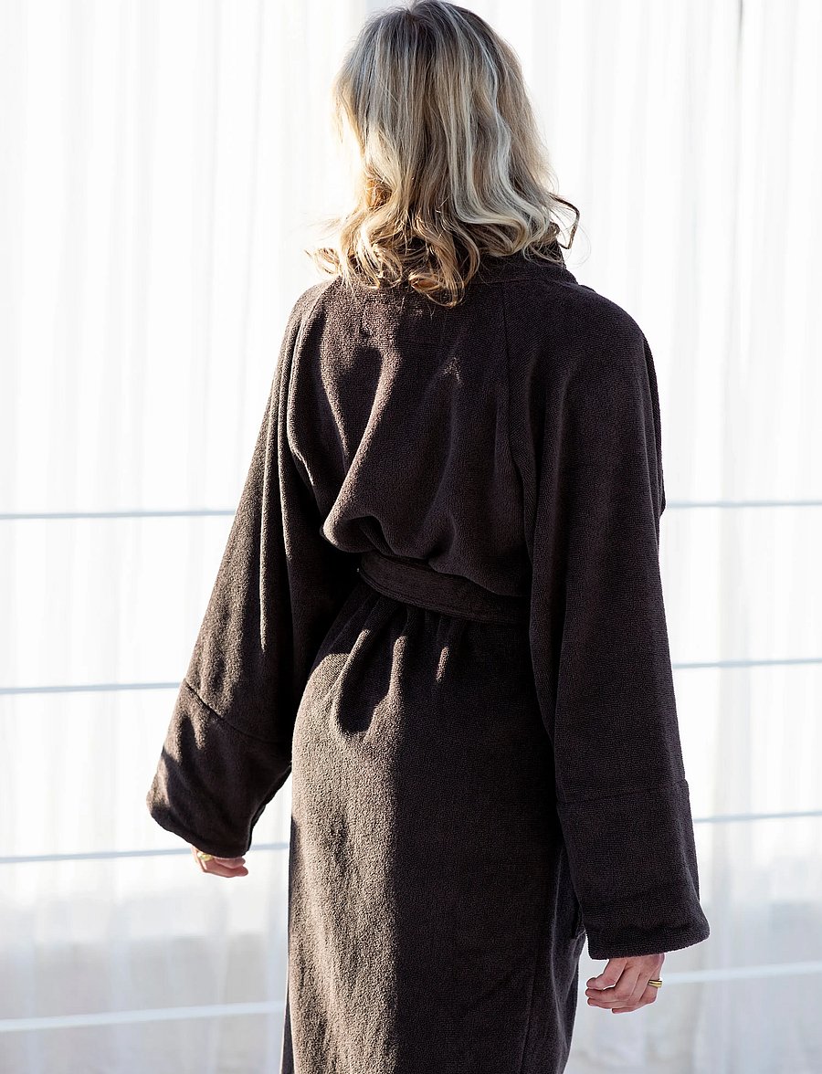Bongusta - Naram Bathrobe - osta hinna alusel - coffee - 3