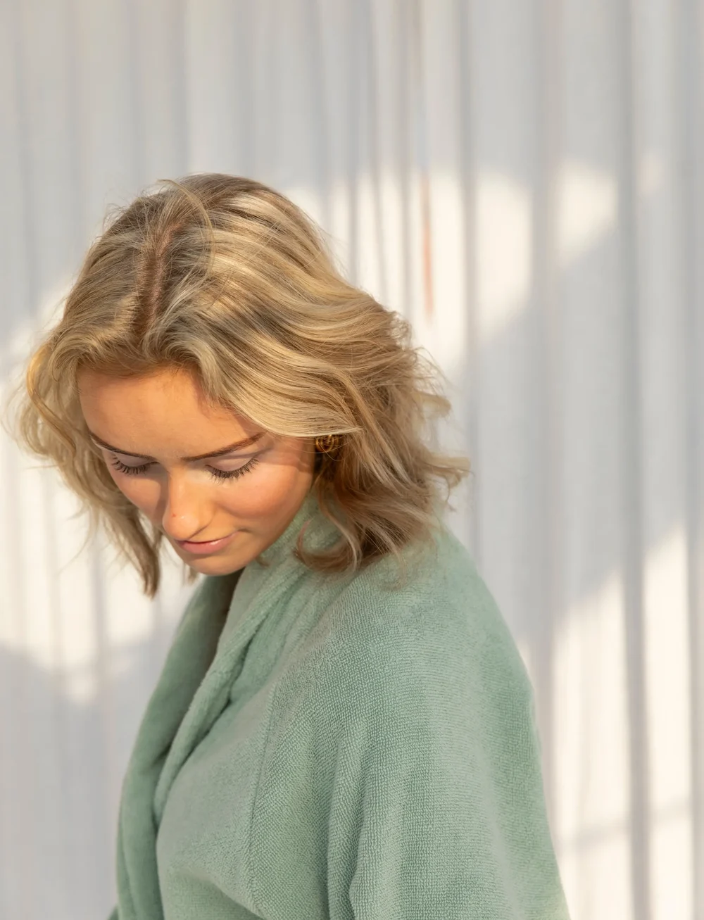 Bongusta - Naram Bathrobe - Üle 100 € - silver sage - 3