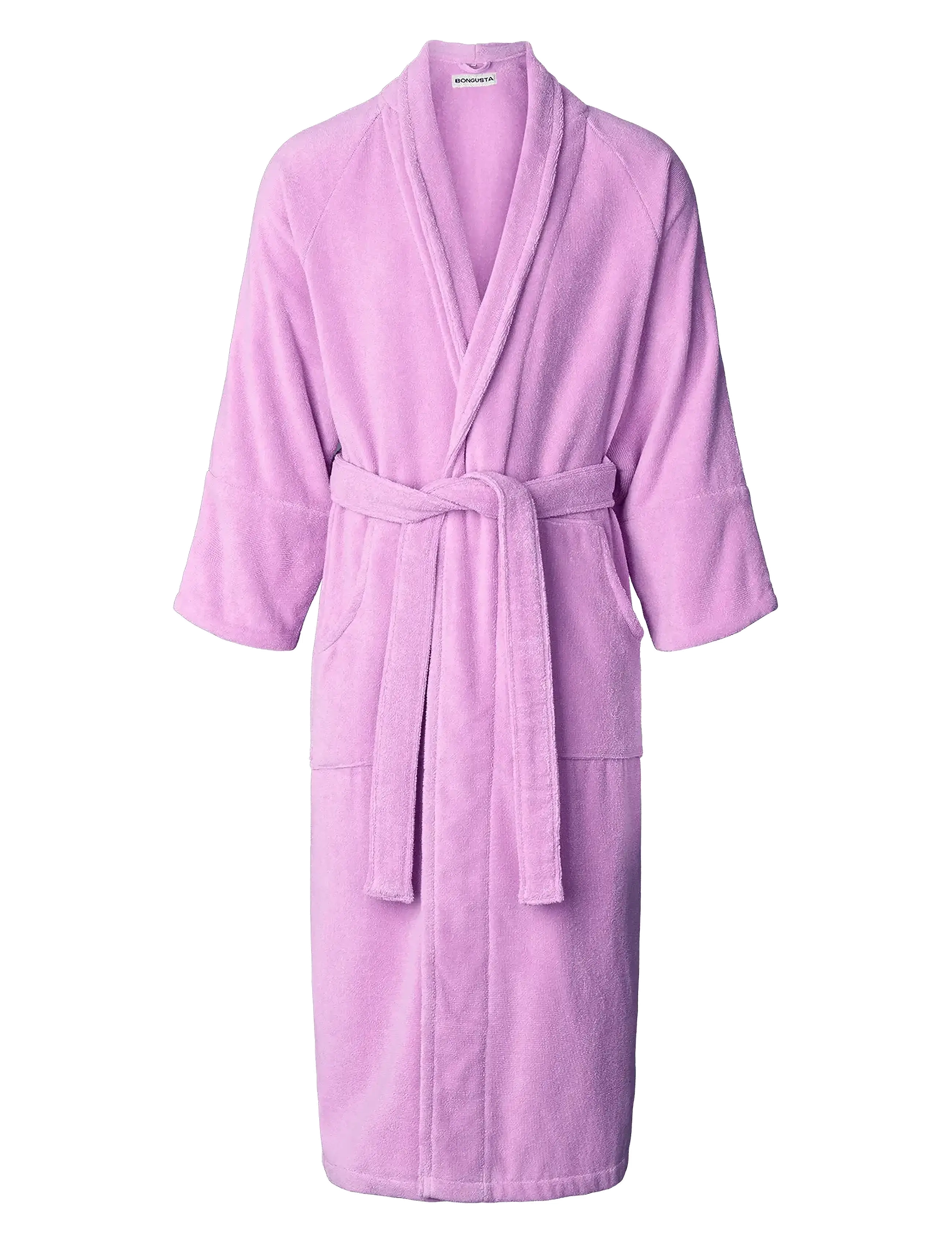 Bongusta Naram Bathrobe, Morgenkåbe, Pink, Str: S/M