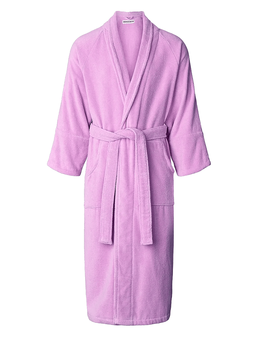 Bongusta - Naram Bathrobe - osta hinna alusel - soft fuchsia - 1