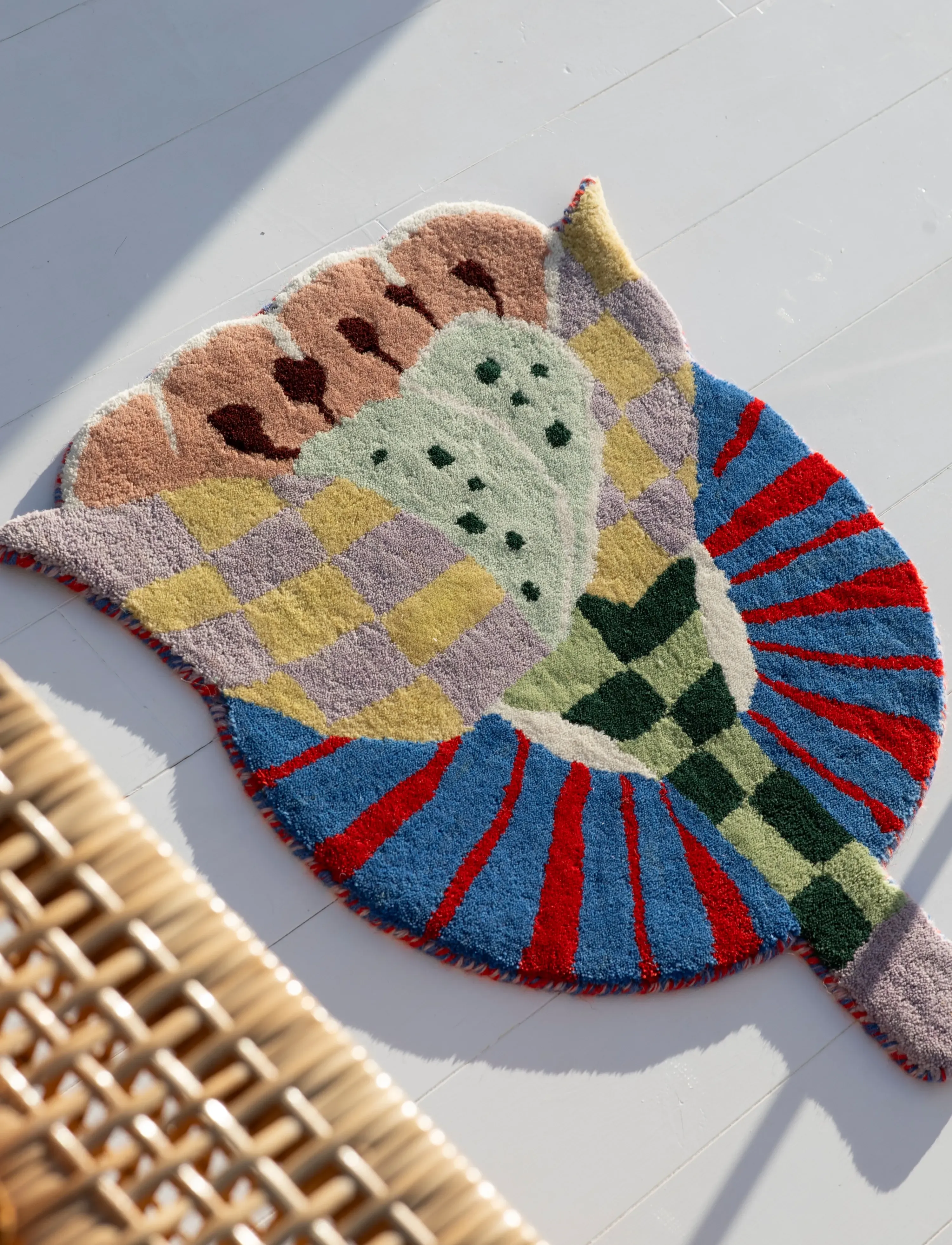 Bongusta Potpourri Rug, 75X 60 cm, Rugs & Carpets, Mehrfarbig/gemustert - Wool Rugs, Kinder