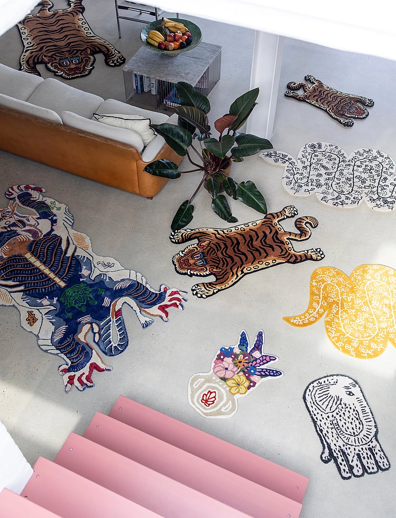 Bongusta - Flower Vase Rug - wollteppiche - multi - 2