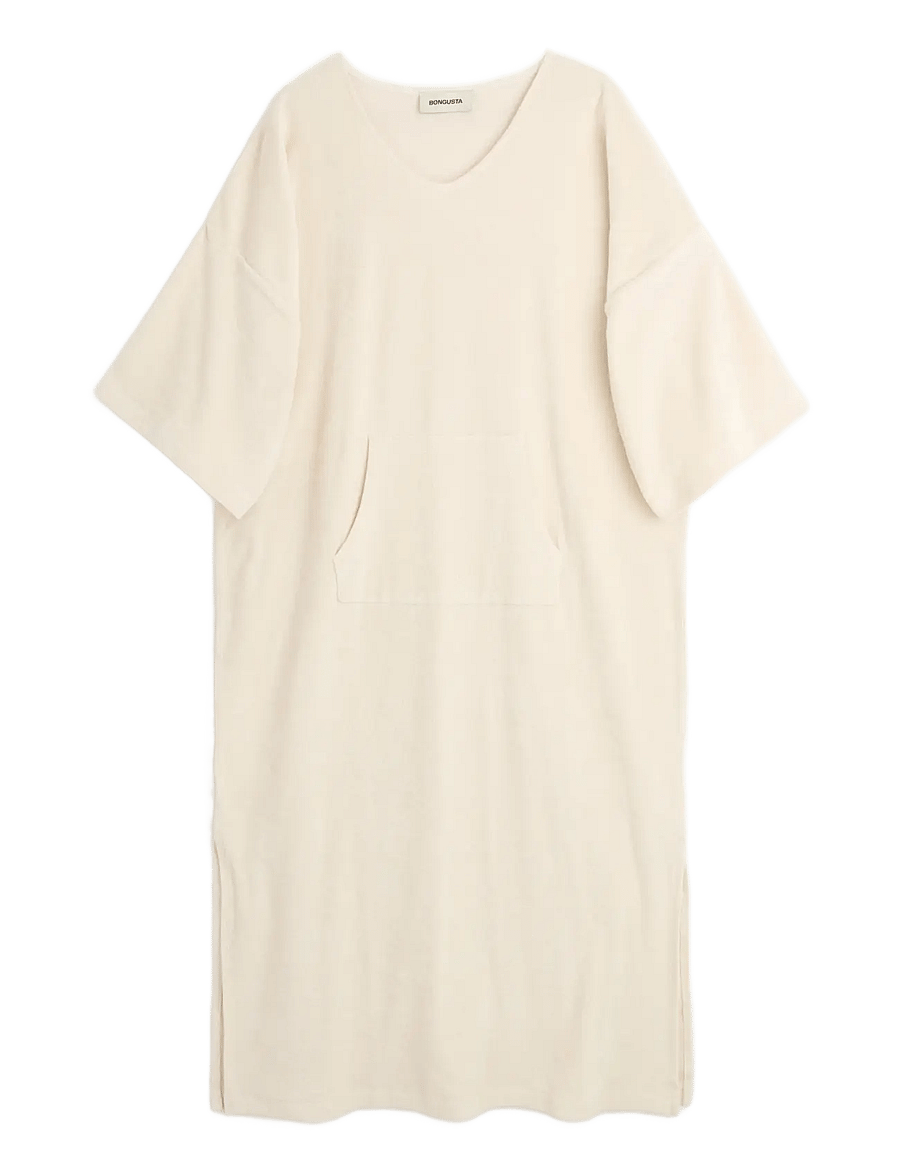 Bongusta - Naram Kaftan Dress - alltags-style - moonbeam - 1
