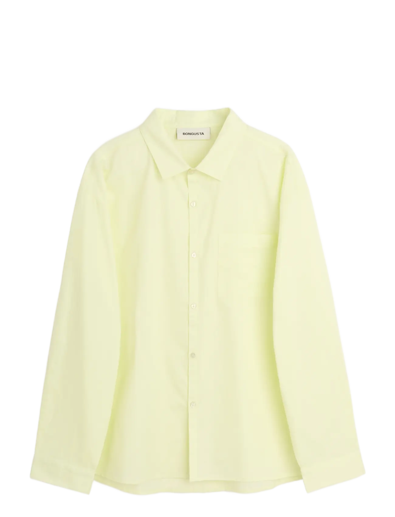 Bongusta Sahej Long Sleeve Shirt - Pluusid ja särgid - LEMON SORBET / yellow