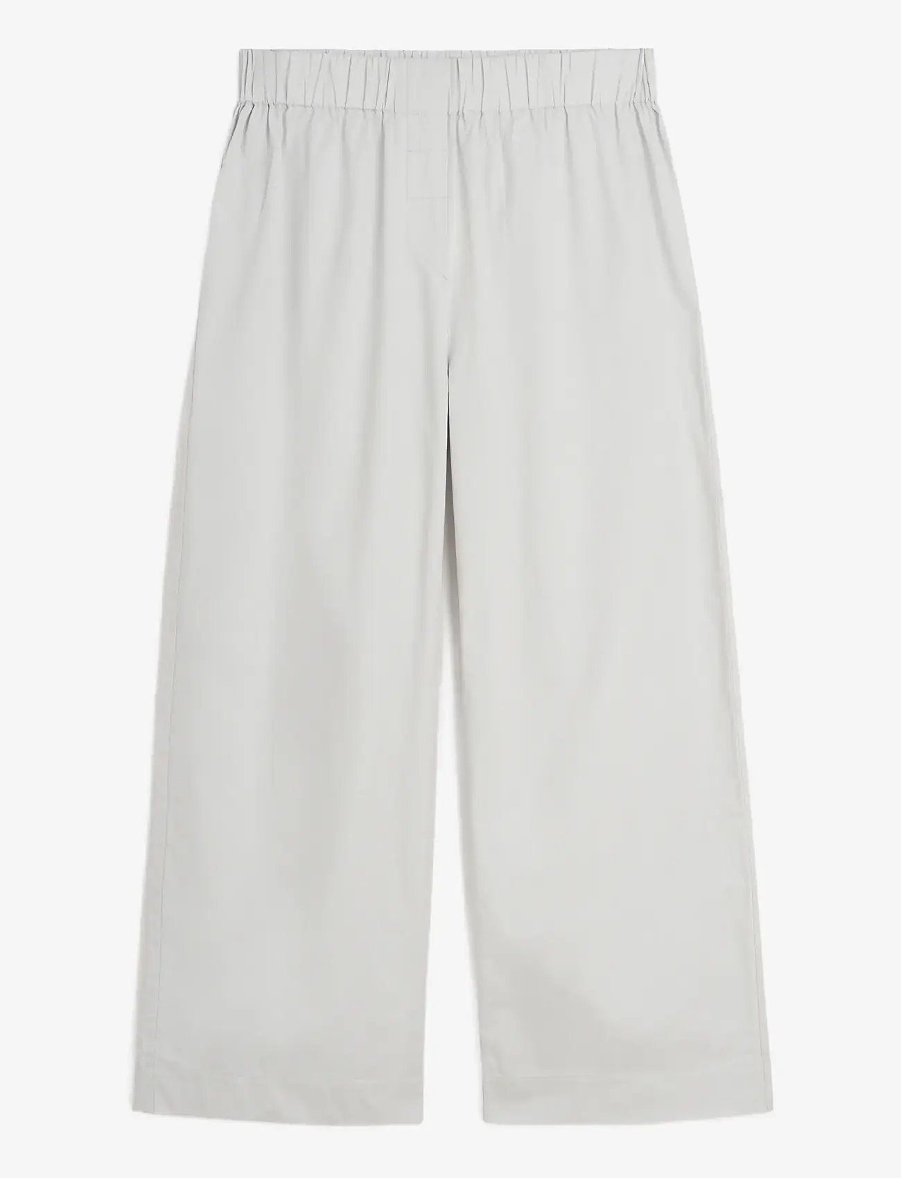 Bongusta - Sahej Pants - wide leg trousers - grey - 1