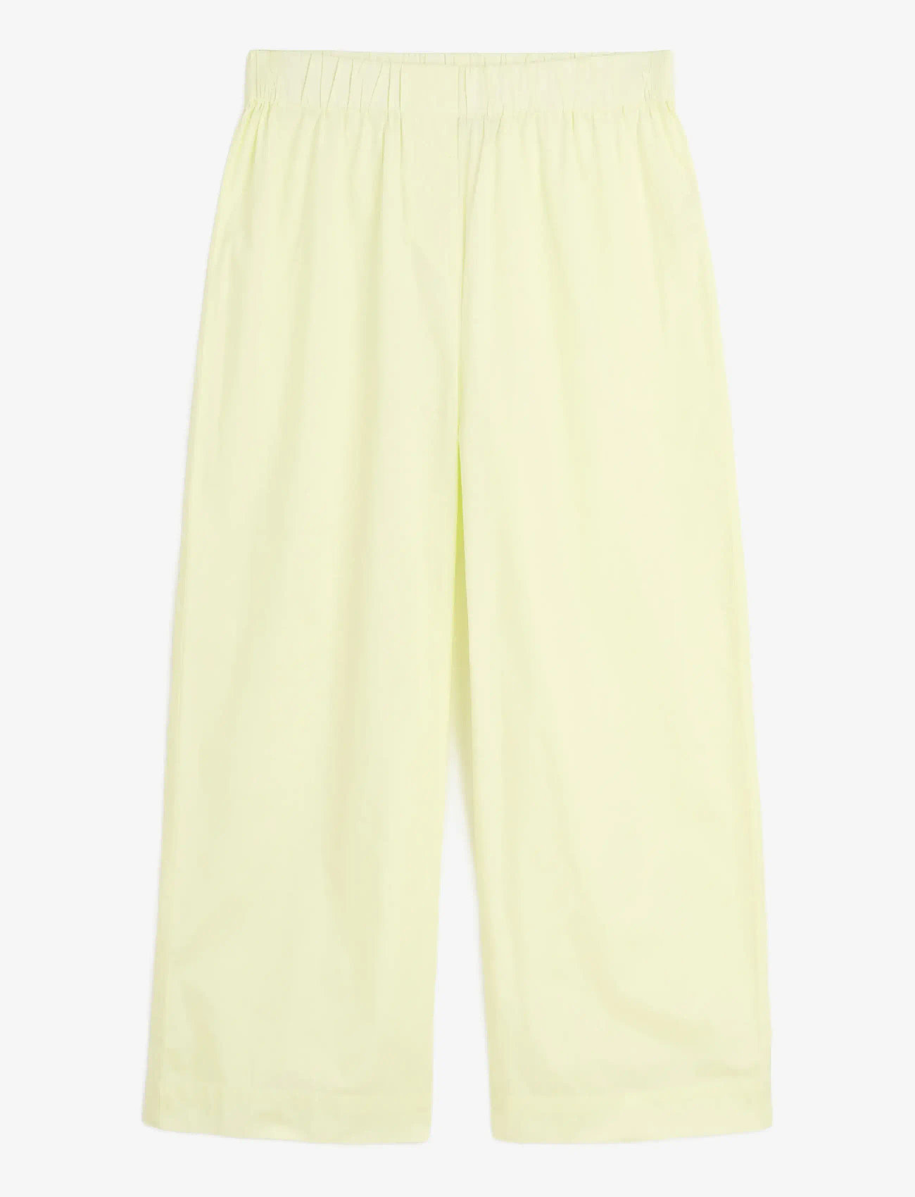 Bongusta - Sahej Pants - hosen mit weitem bein - lemon sorbet - 1