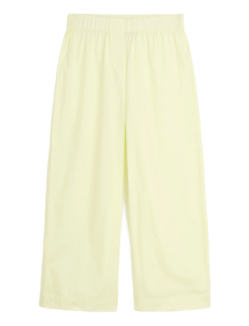 Bongusta - Sahej Pants - hosen mit weitem bein - lemon sorbet - 1