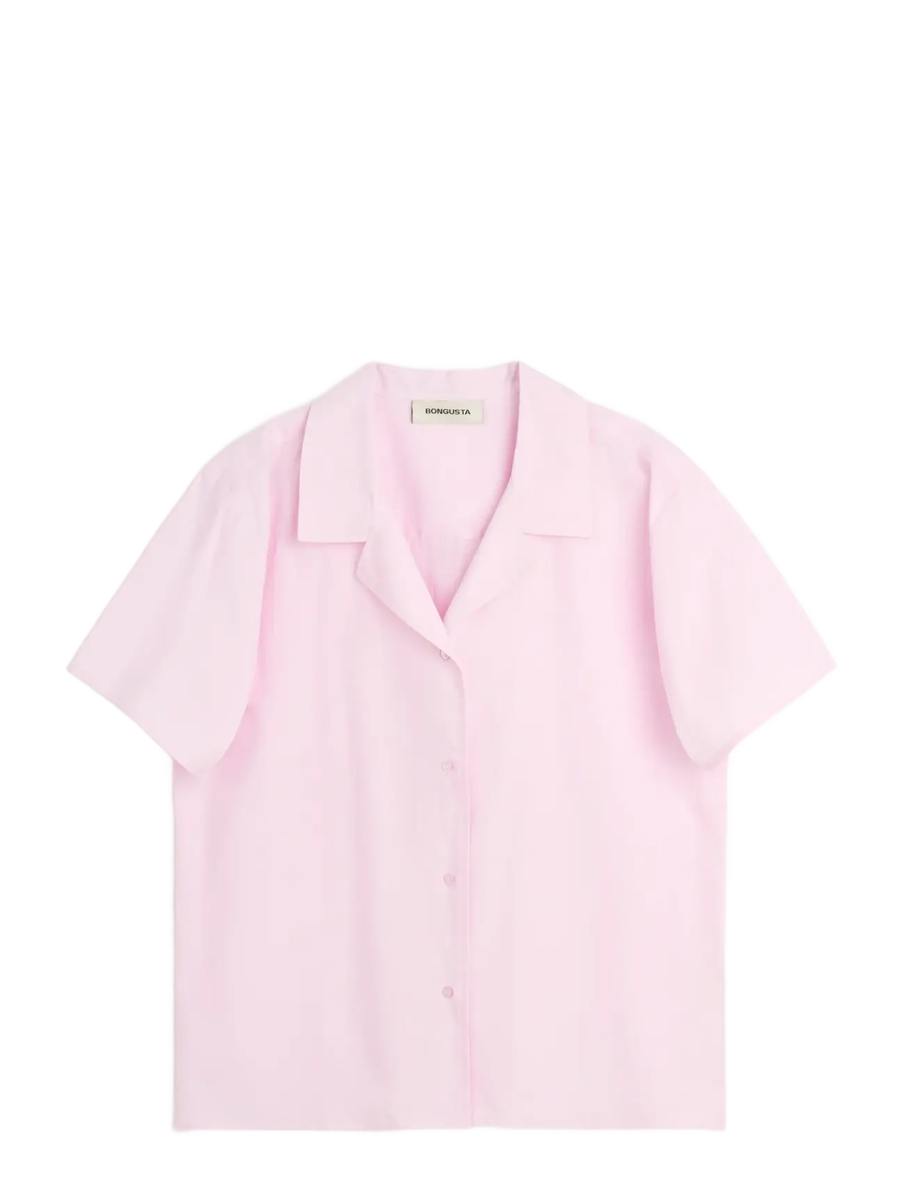 Bongusta - Sahej Short Sleeve Shirt - short-sleeved shirts - lilac snow - 1