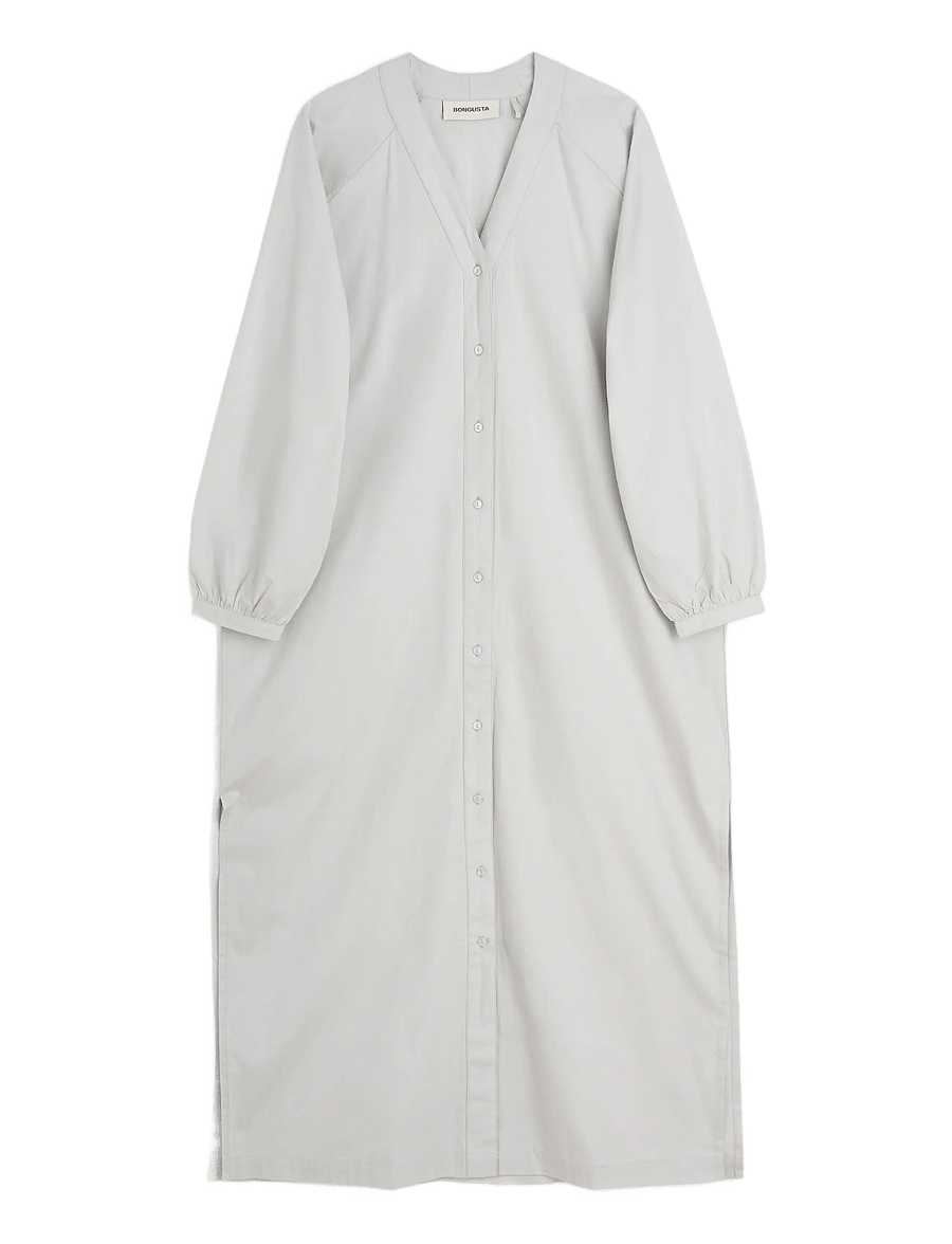 Bongusta - Sahej Dress - vasarinės suknelės - grey - 1