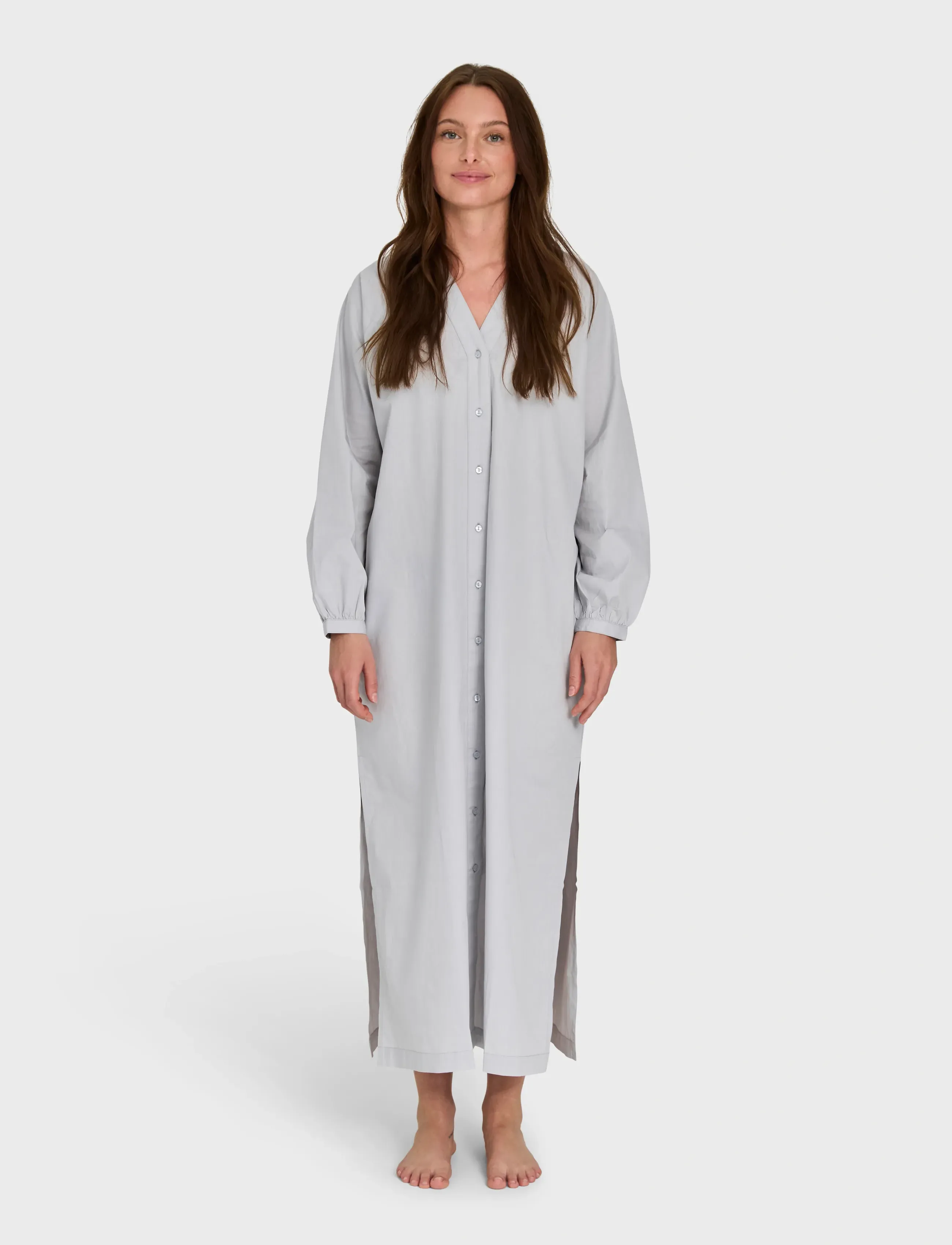 Bongusta Sahej Dress, S/M, Dresses, Grau - Summer Frauen