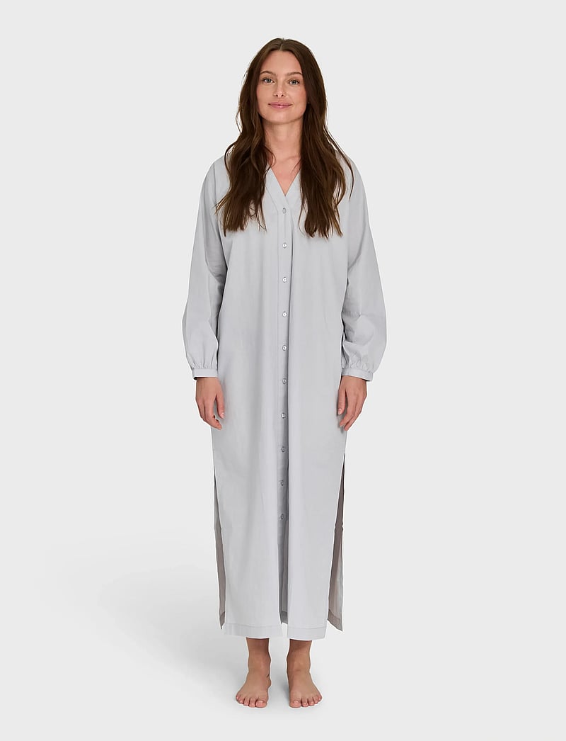 Bongusta - Sahej Dress - summer dresses - grey - 0