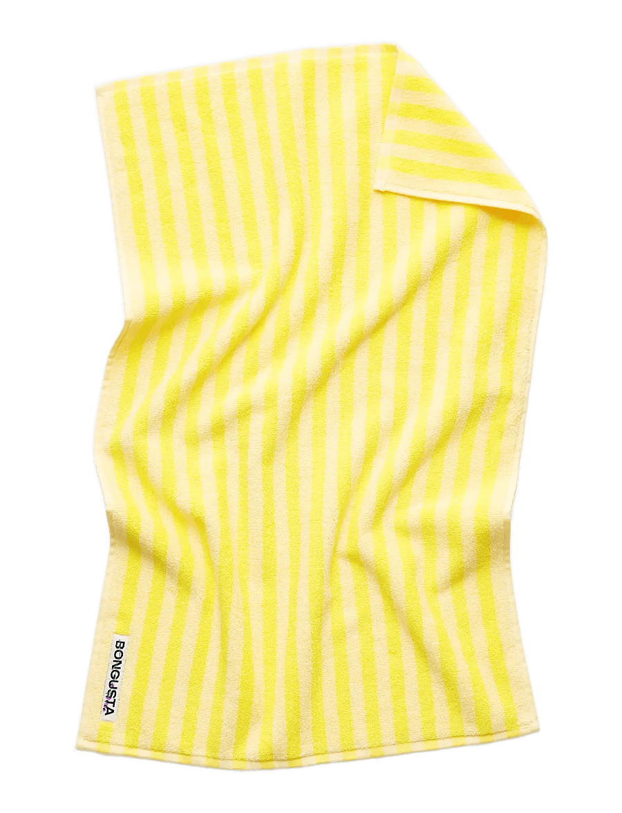 Bongusta - Naram Hand Towels - osta hinna alusel - pristine and neon yellow - 1