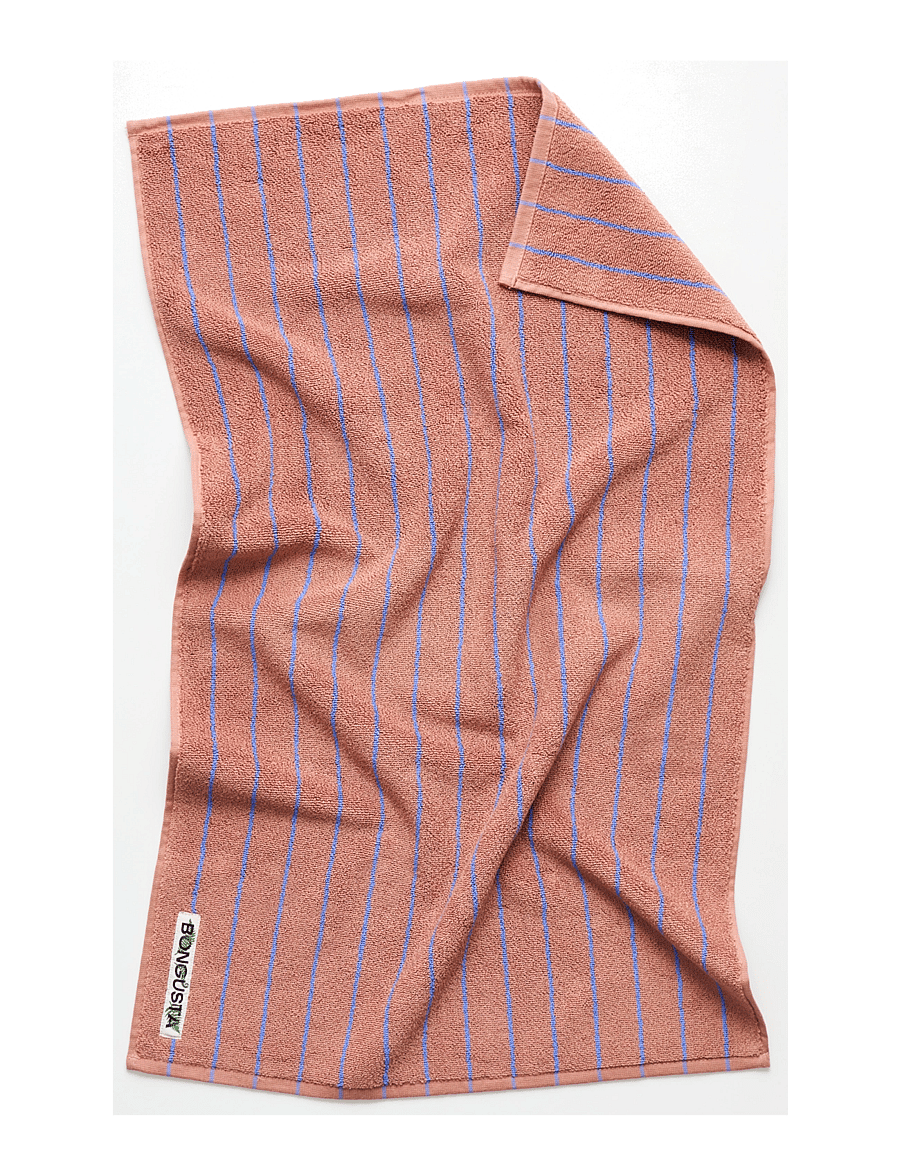 Bongusta - Naram Hand Towels - handtücher & badetücher - camel & ultramarine - 1