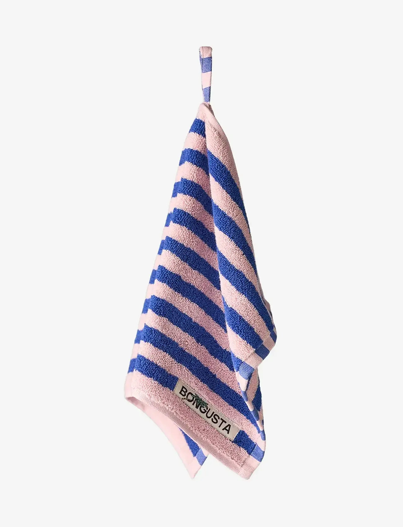 Bongusta - Naram Hand Towel - handtücher - dazzling blue & rose - 1
