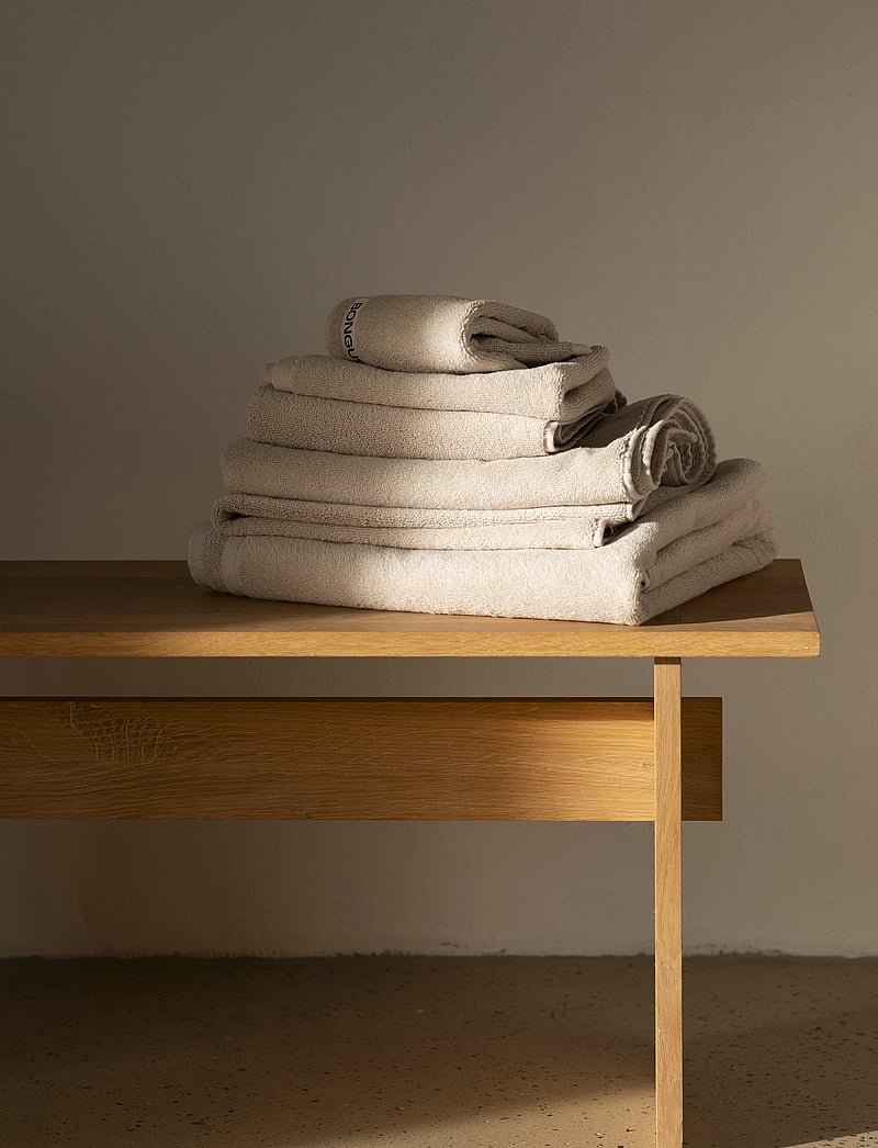 Bongusta - Naram Hand Towel - køb efter pris - moonbeam - 4