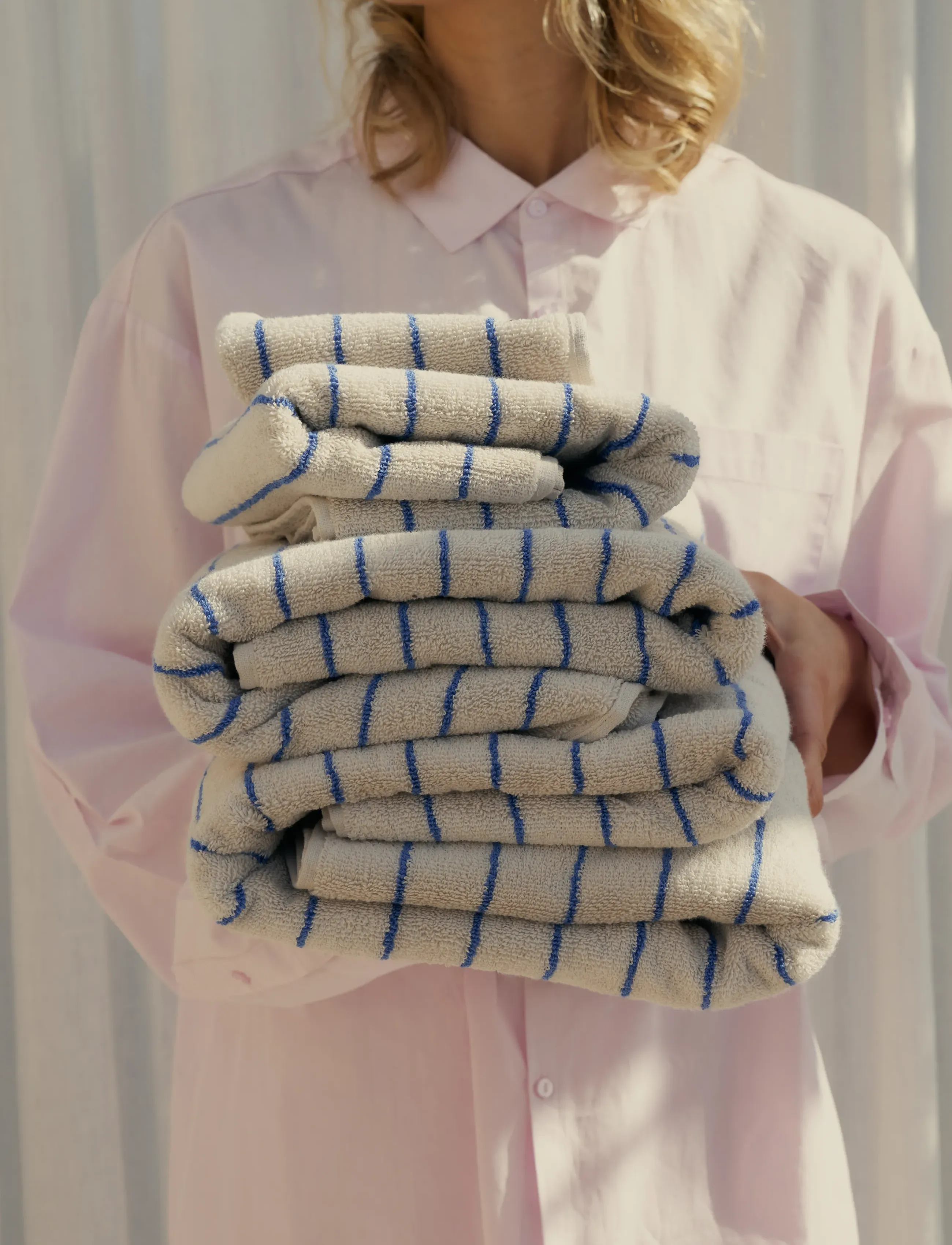 Bongusta Naram Hand Towels, One Size, Towels & Bath Creme - Guest Homeware