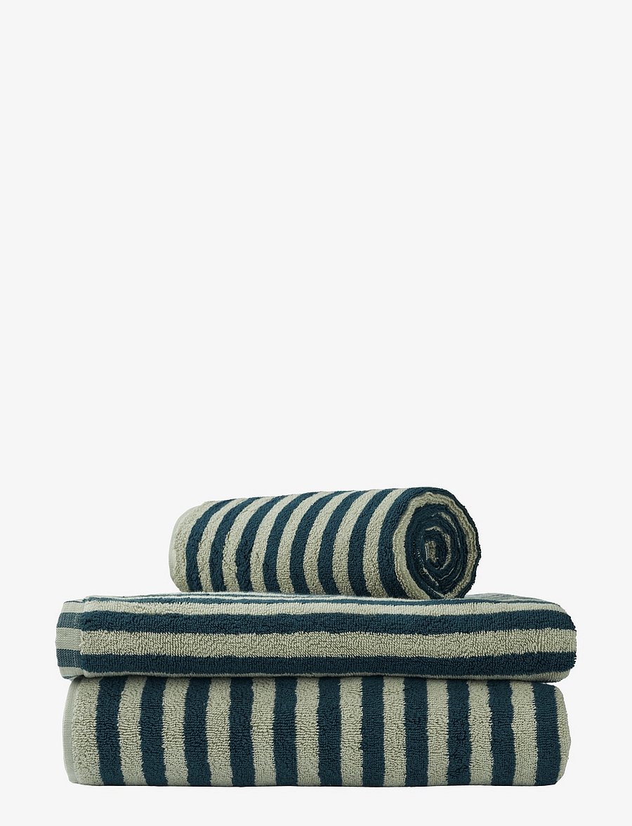 Bongusta - Naram Hand Towels - nach preis einkaufen - sea foam and deep teal - 1