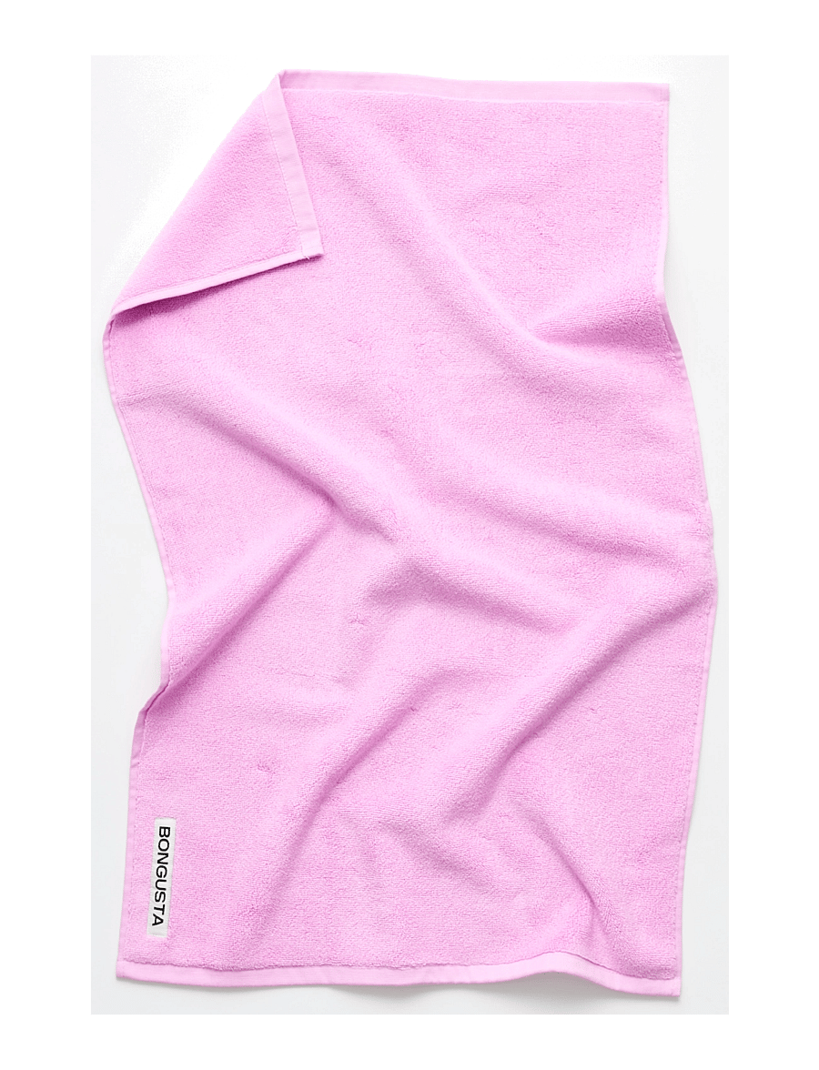 Bongusta - Naram Hand Towels - handtücher & badetücher - soft fuchsia - 1