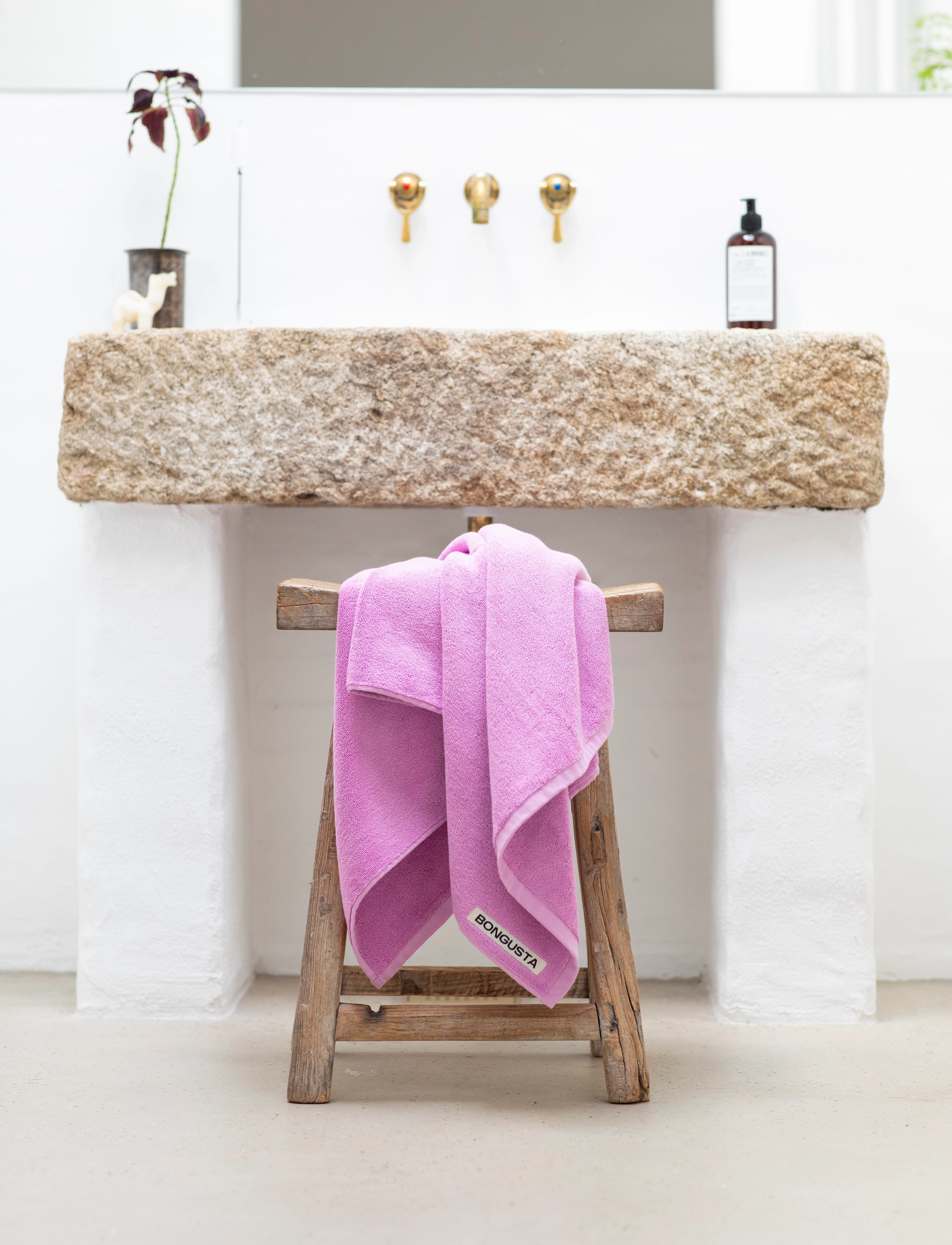 Bongusta Naram Hand Towels, 50X 80 cm, Purple, Håndklæder & Badehåndklæder > Gæstehåndklæder, Unisex