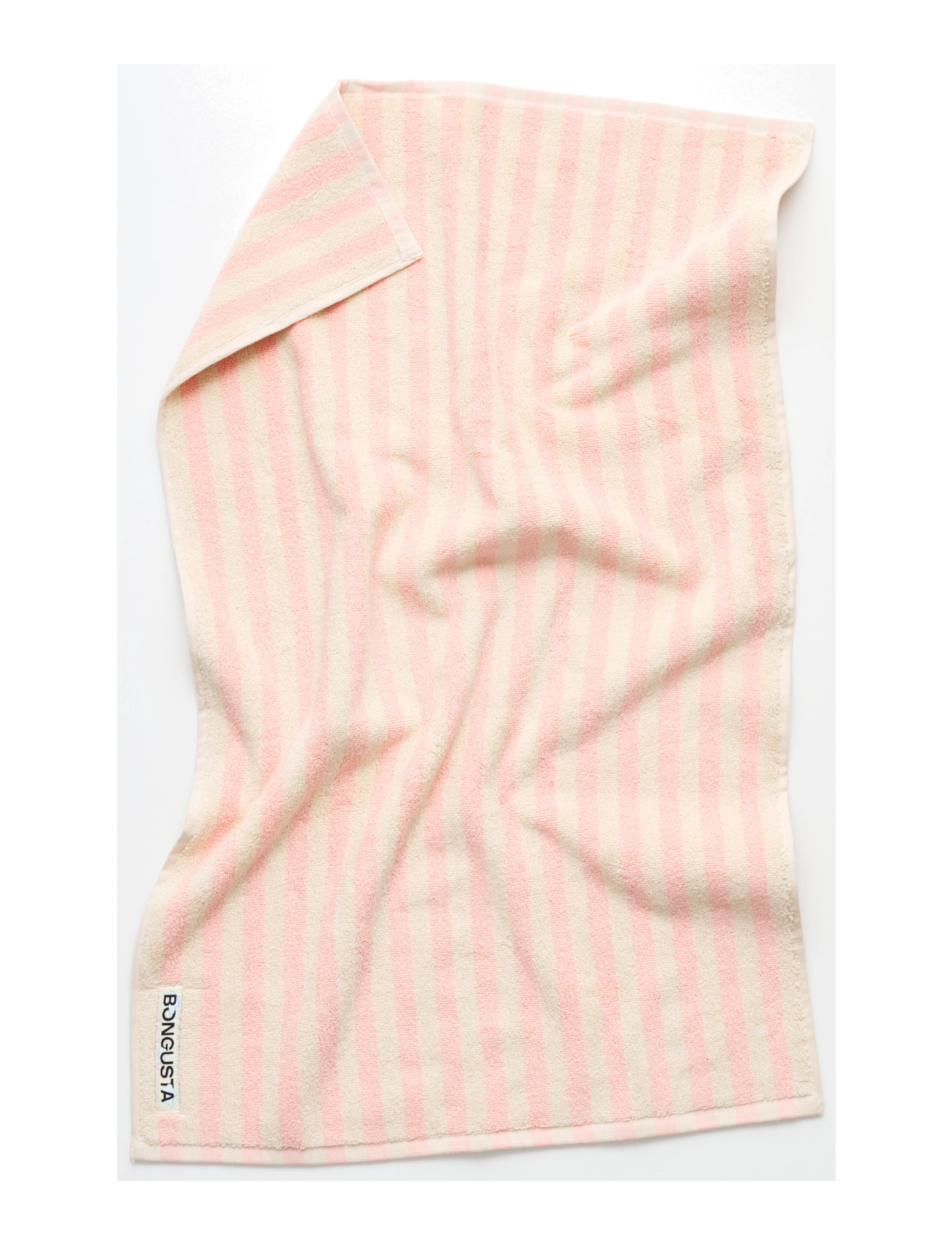 Bongusta Naram Hand Towels - Bongusta - TROPICAL & CREME / pink/rose