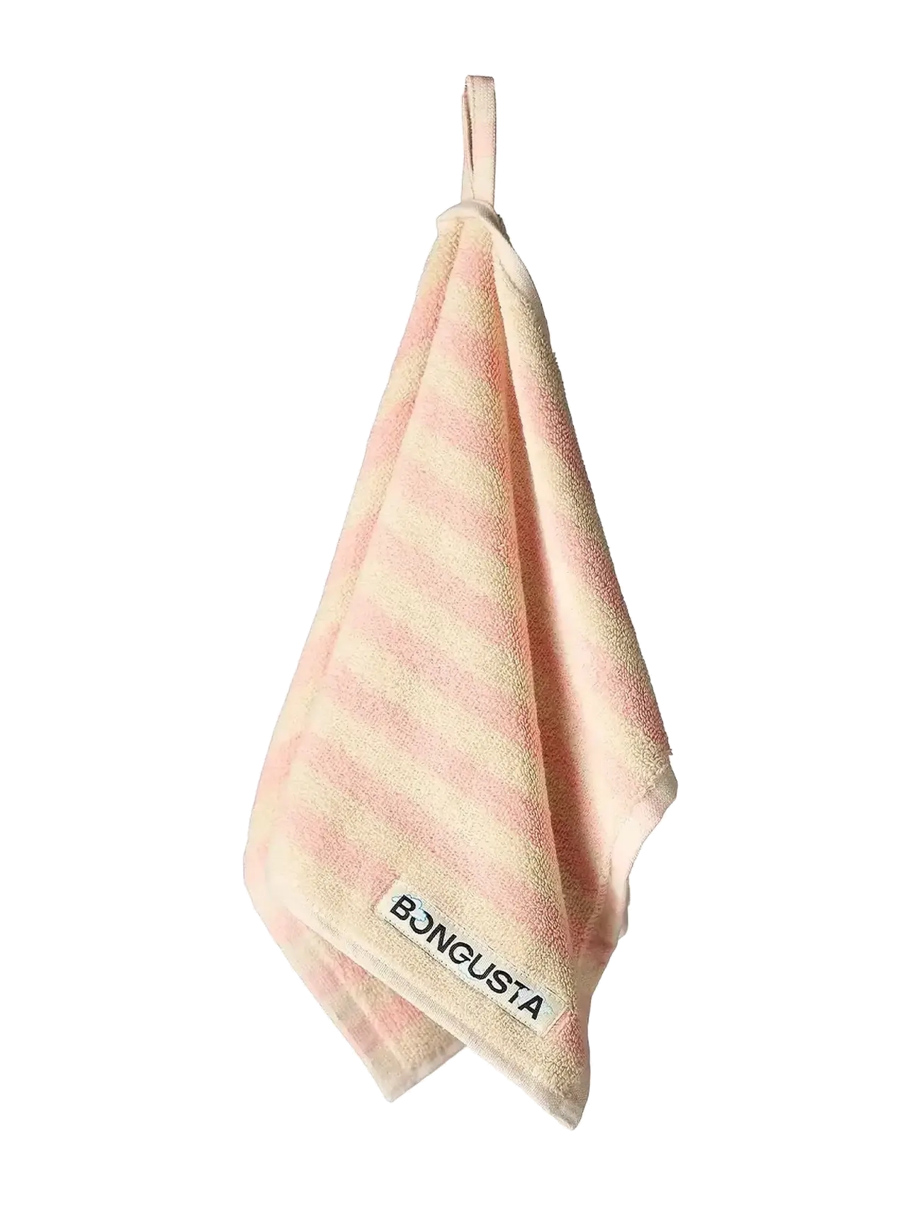 Bongusta Naram Hand Towels - Handdukar - TROPICAL & CREME / pink/rose