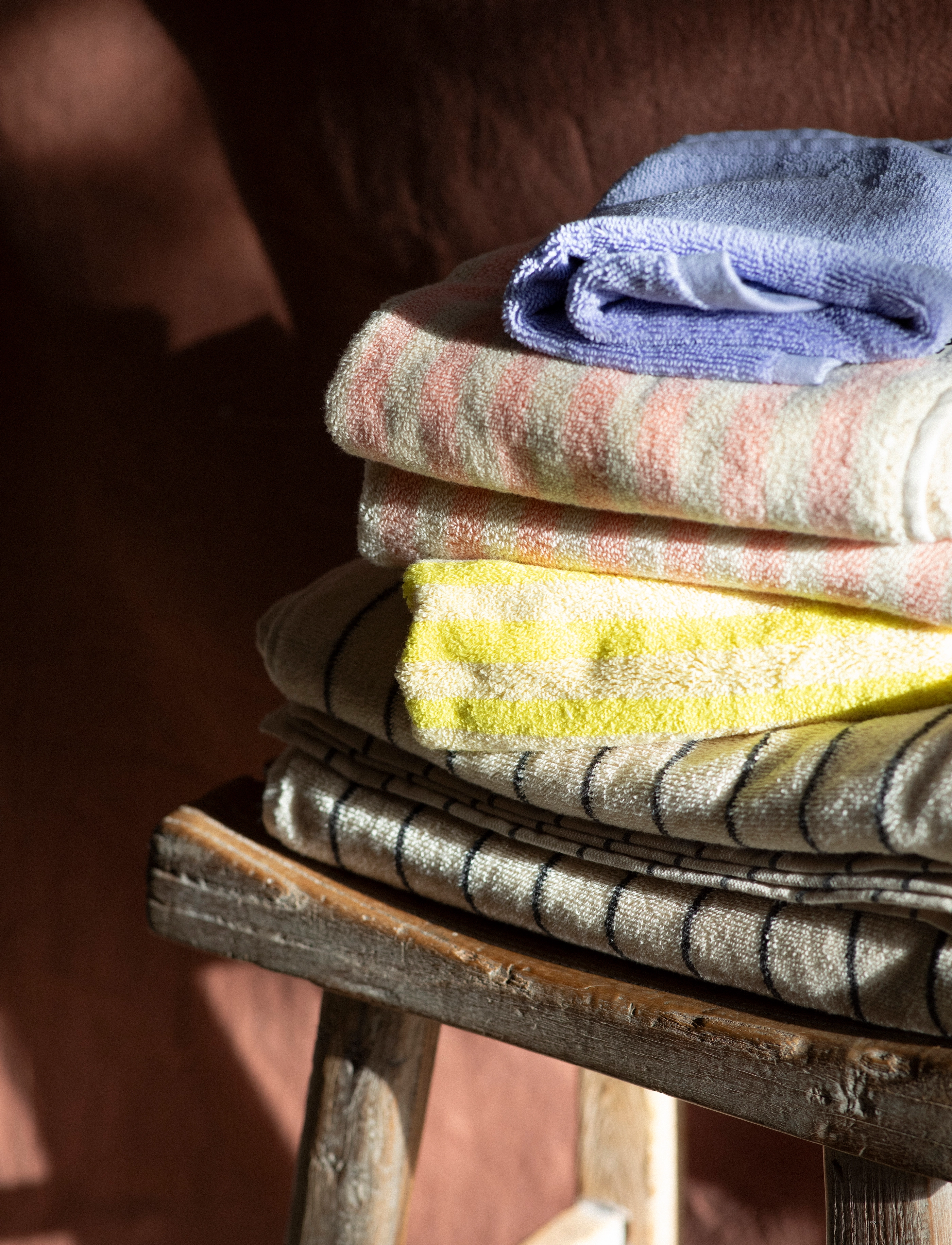 Bongusta - Naram Hand Towels - köp efter pris - tropical & creme - 4