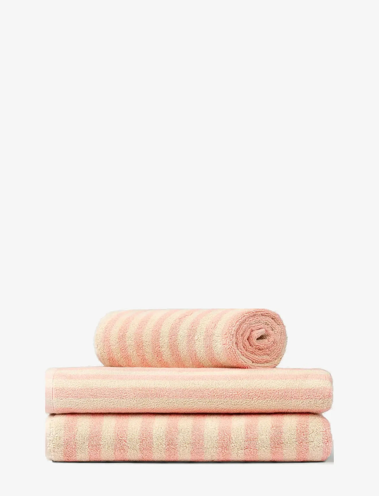 Bongusta - Naram Hand Towel - køb efter pris - tropical & creme - 1