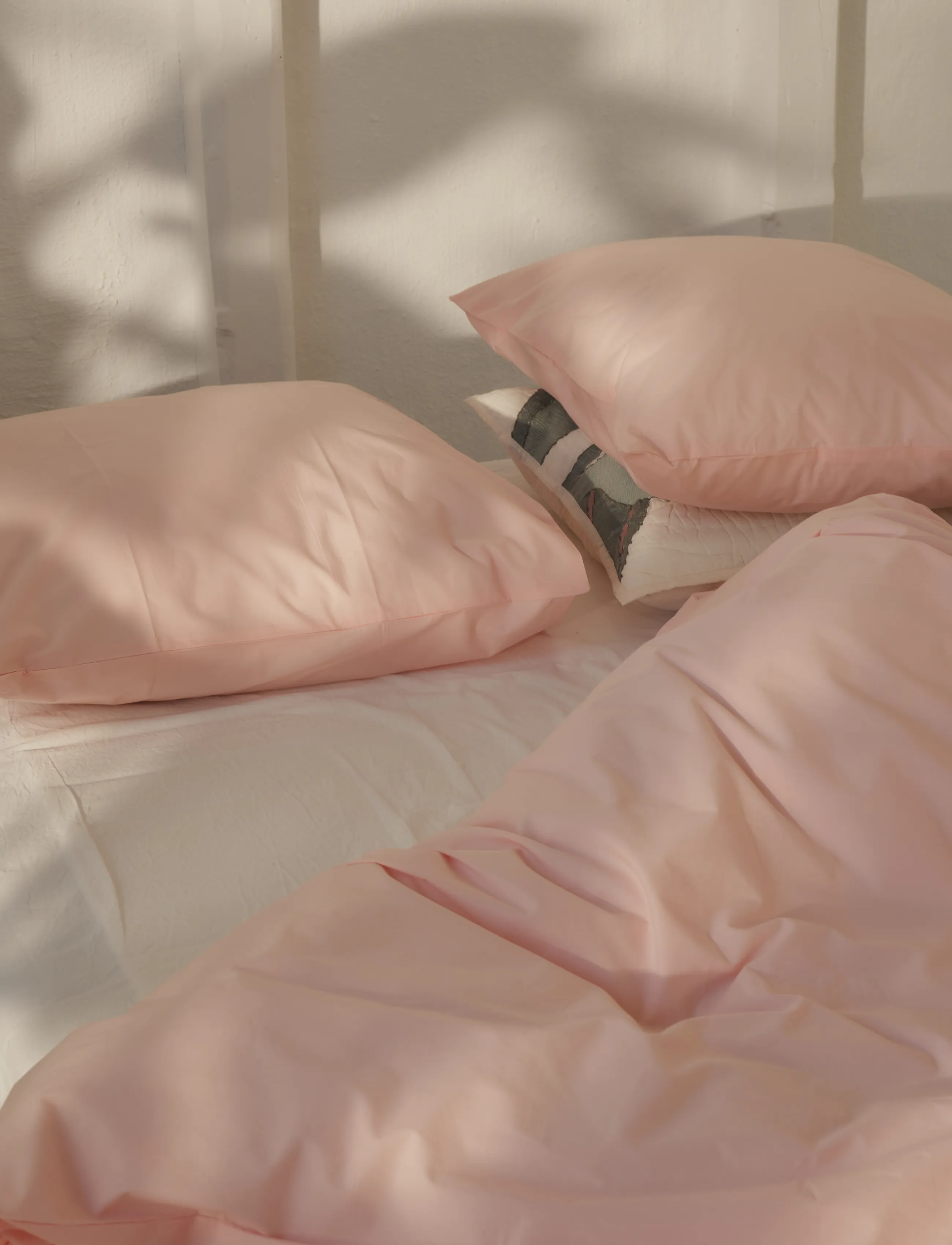 Bongusta - Percale Bed Linen Set - blush - 0