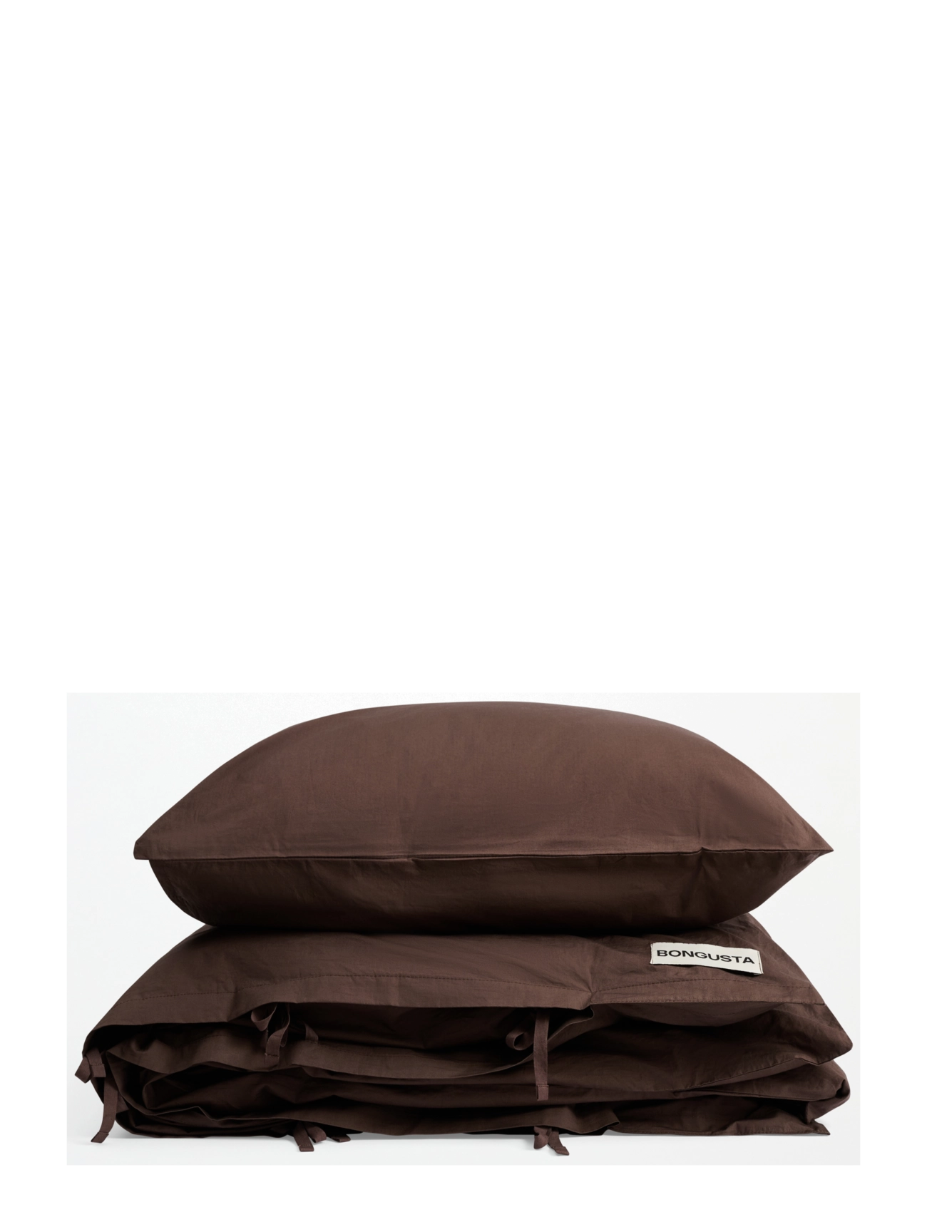 Bongusta Percale Bed Linen Set - View all - COFFEE / brown