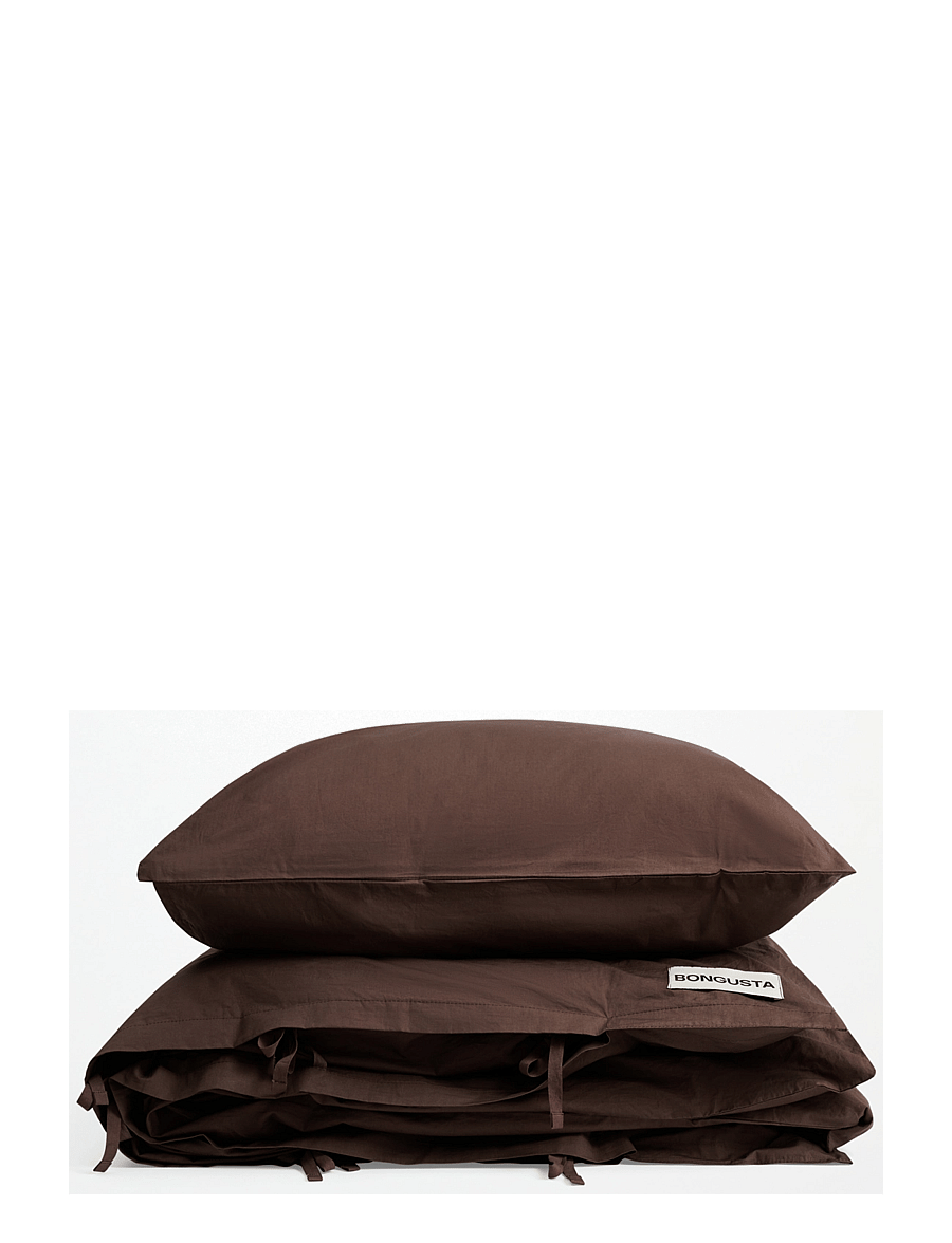 Bongusta - Percale Bed Linen Set - voodiriiete komplektid - coffee - 1