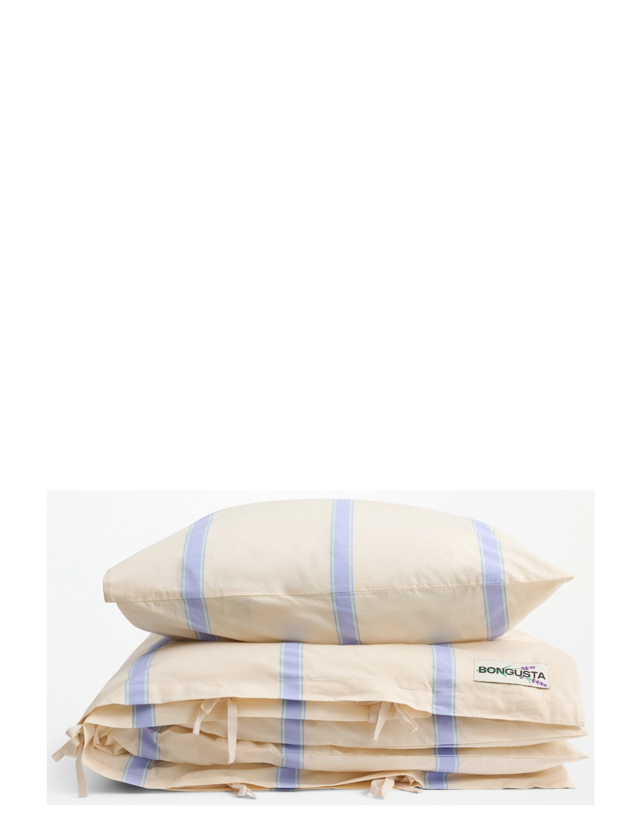 Bongusta Percale Bed Linen Set - View all - IVORY, LAVENDER & MINT / beige