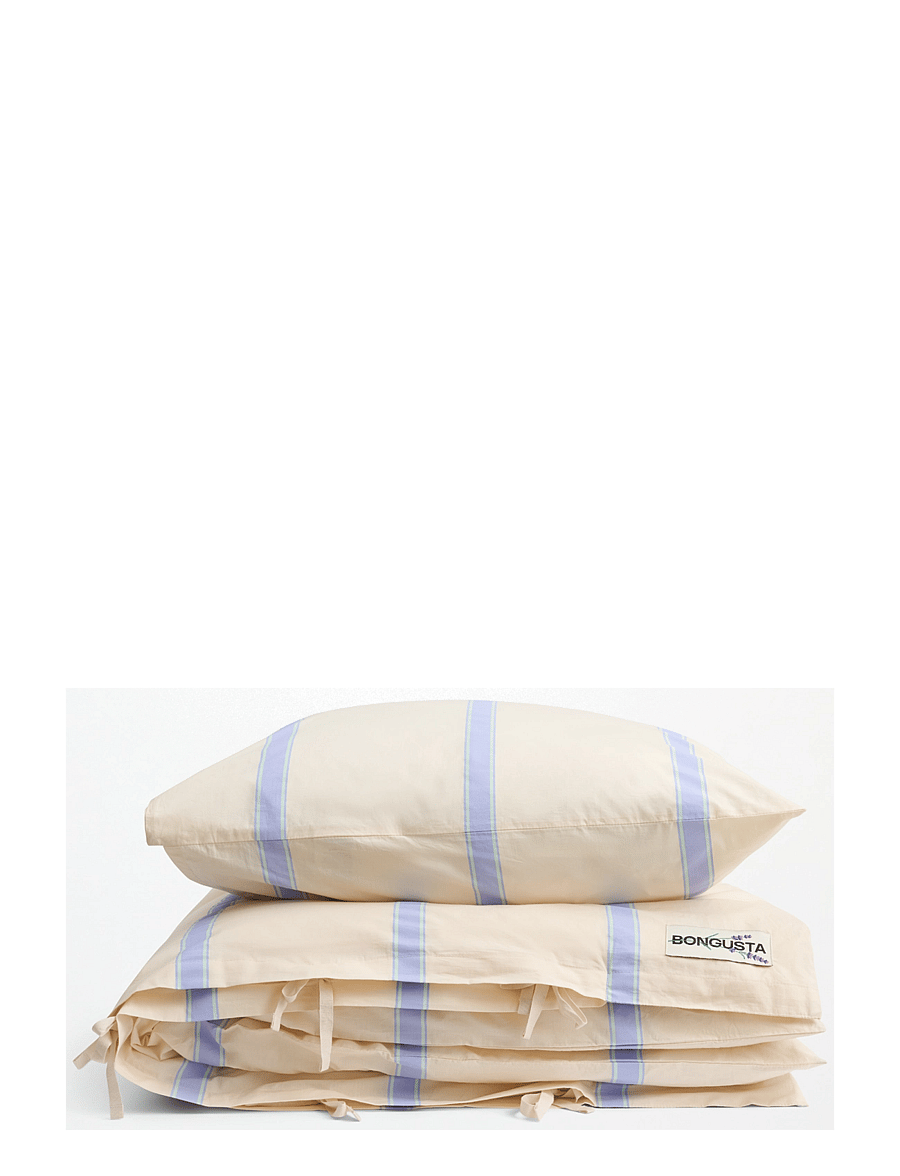 Bongusta - Percale Bed Linen Set - osta hinna alusel - ivory, lavender & mint - 1