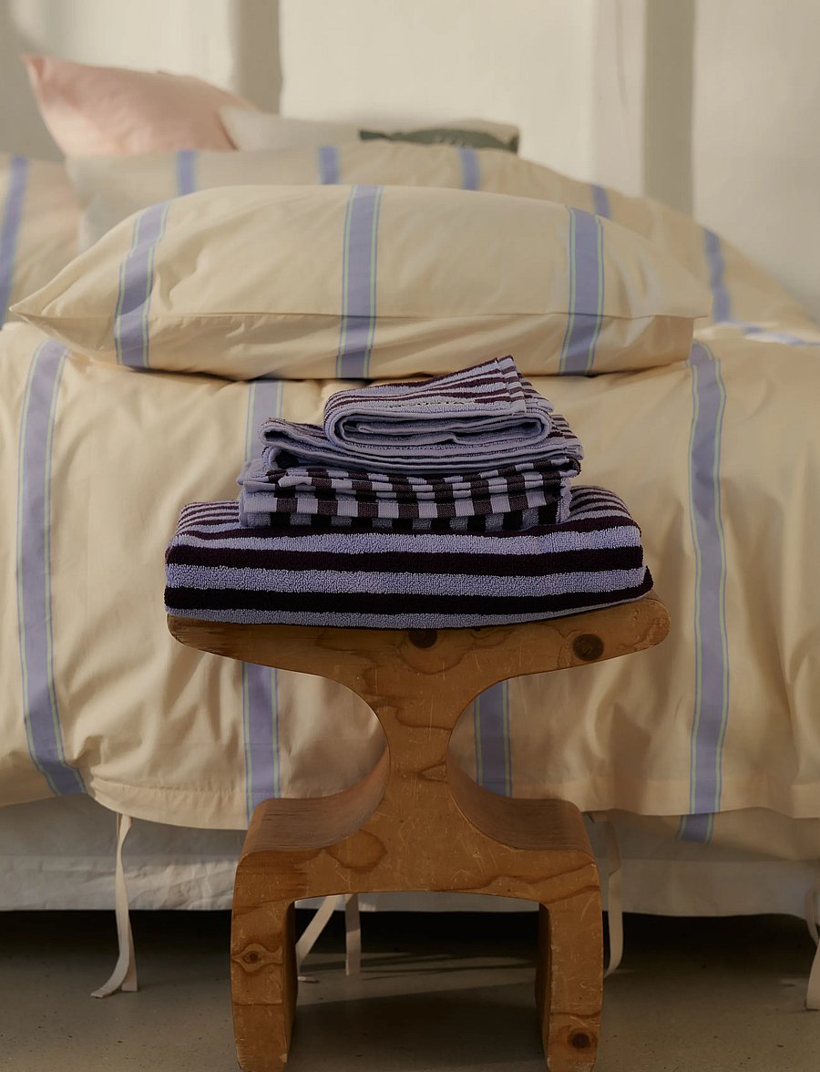 Bongusta - Percale Bed Linen Set - osta hinna alusel - ivory, lavender & mint - 3