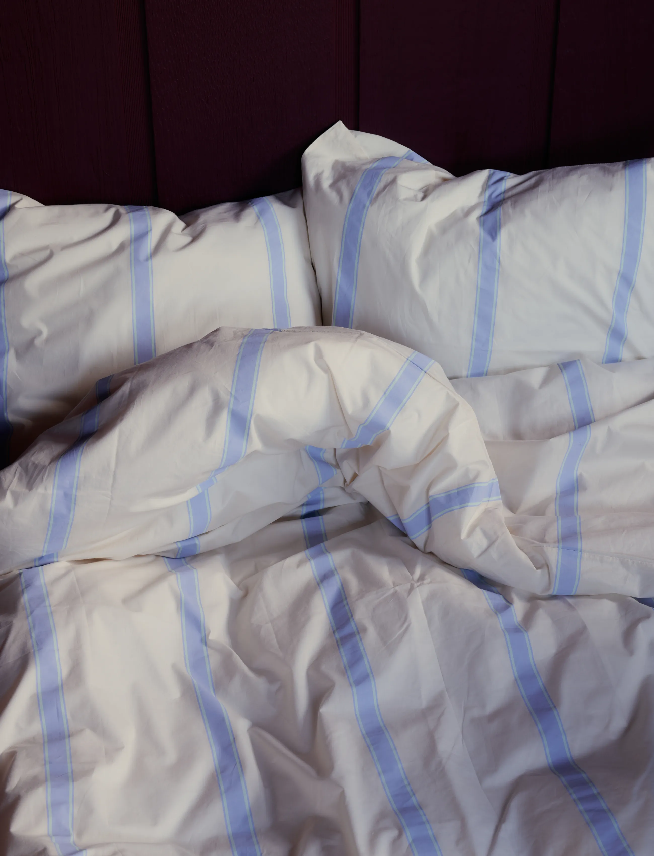 Bongusta - Percale Bed Linen Set - ivory, lavender & mint - 4