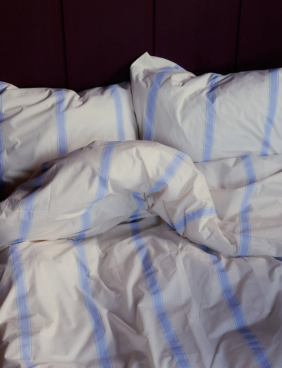 Bongusta - Percale Bed Linen Set - osta hinna alusel - ivory, lavender & mint - 4