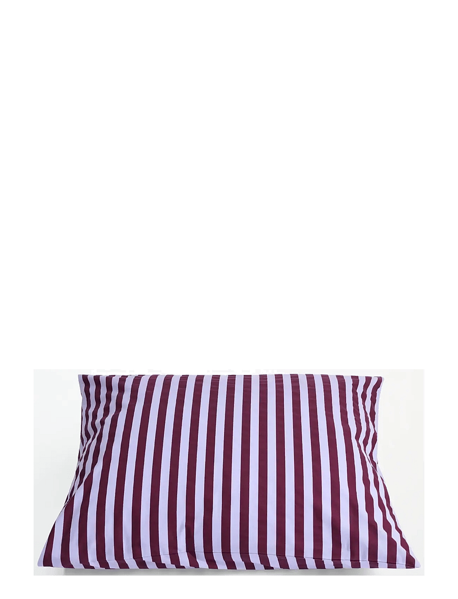 Bongusta - Percale Pillow Case - kopfkissenbezüge - wine & lavender blue - 1