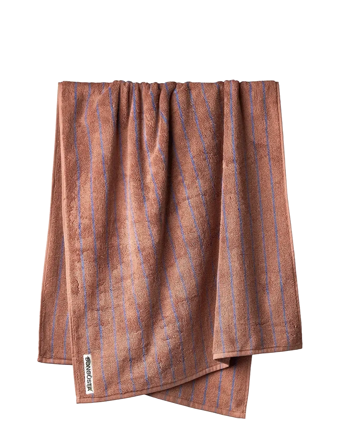 Bongusta - Naram Bath Towels - köp efter pris - camel & ultramarine - 2