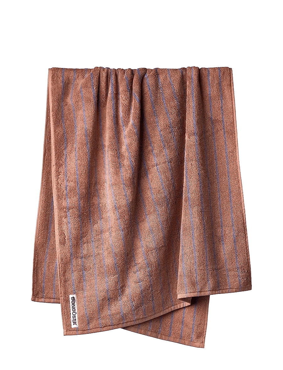Bongusta - Naram Bath Towels - nach preis einkaufen - camel & ultramarine - 2