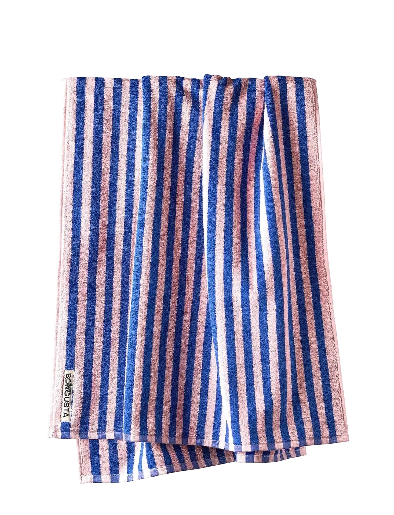 Bongusta - Naram Bath Towels - køb efter pris - dazzling blue & rose - 2