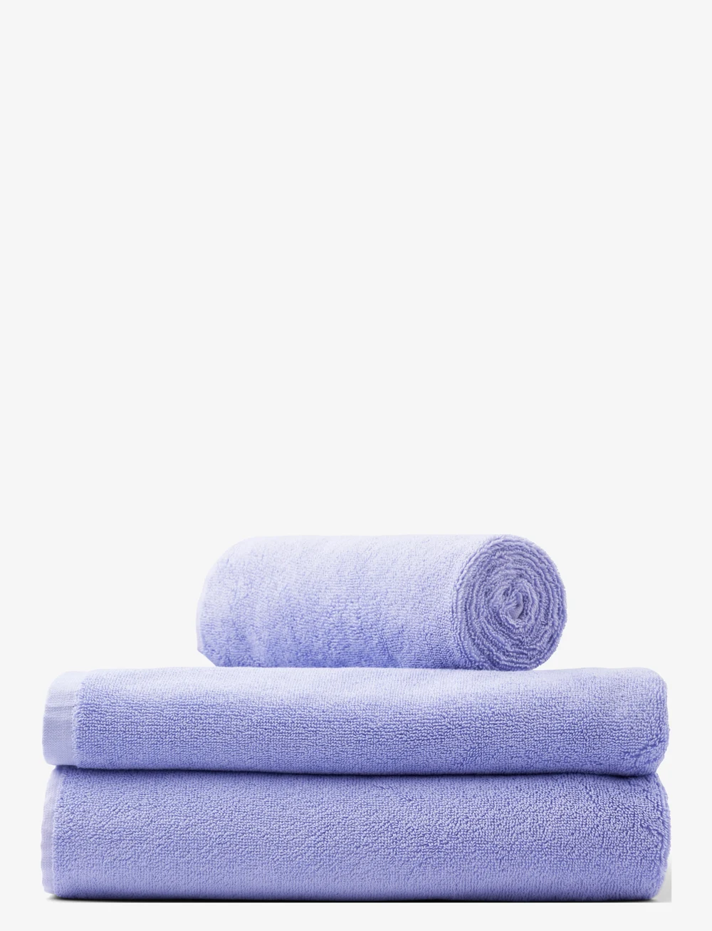 Bongusta - Naram Bath Towel - badetücher - lavender blue - 0