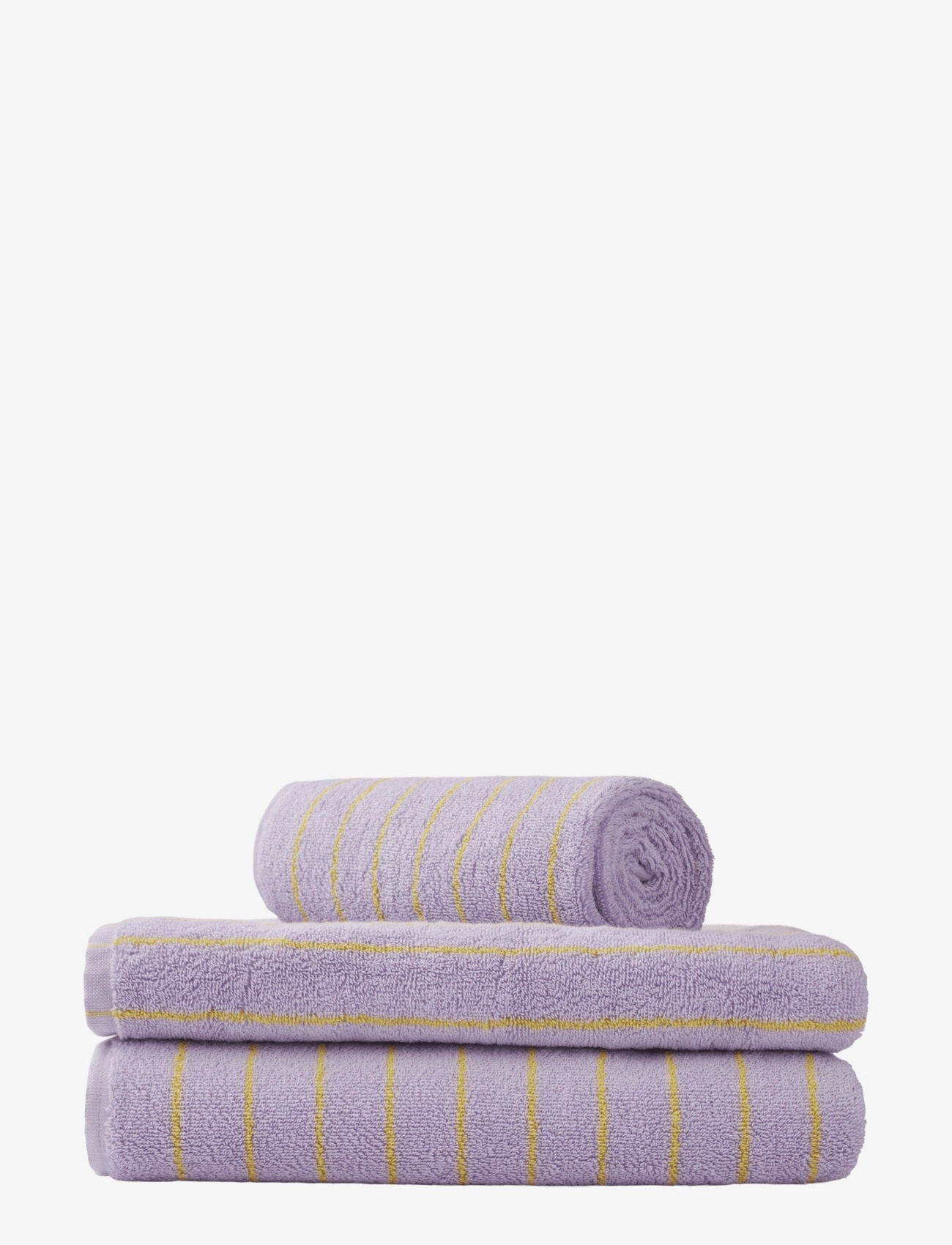 Bongusta Naram Bath Towels, Bath Håndklæde, Lila, Str: 140X70CM