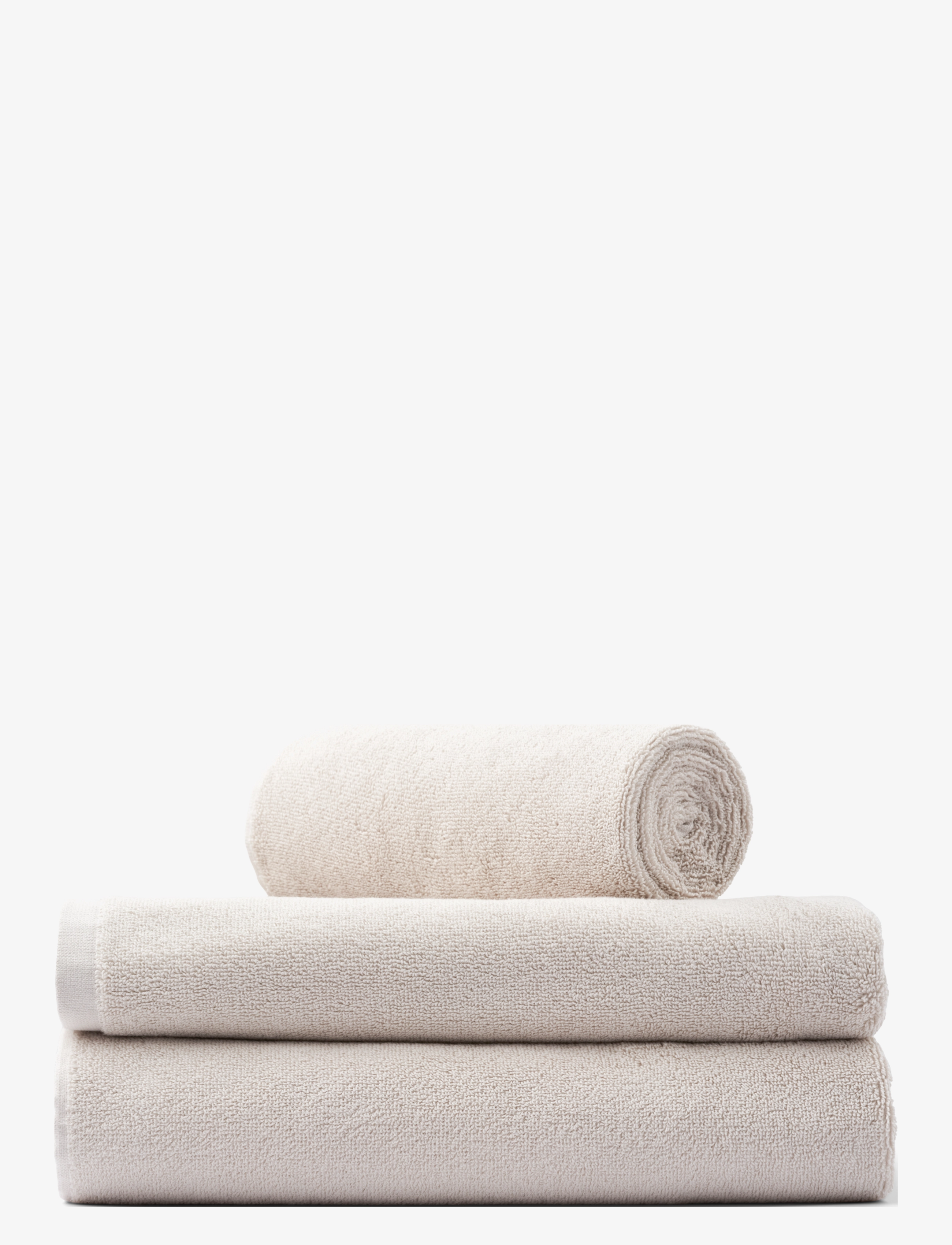 Bongusta Naram Bath Towels, Bath Håndklæde, Grå, Str: 140X70CM