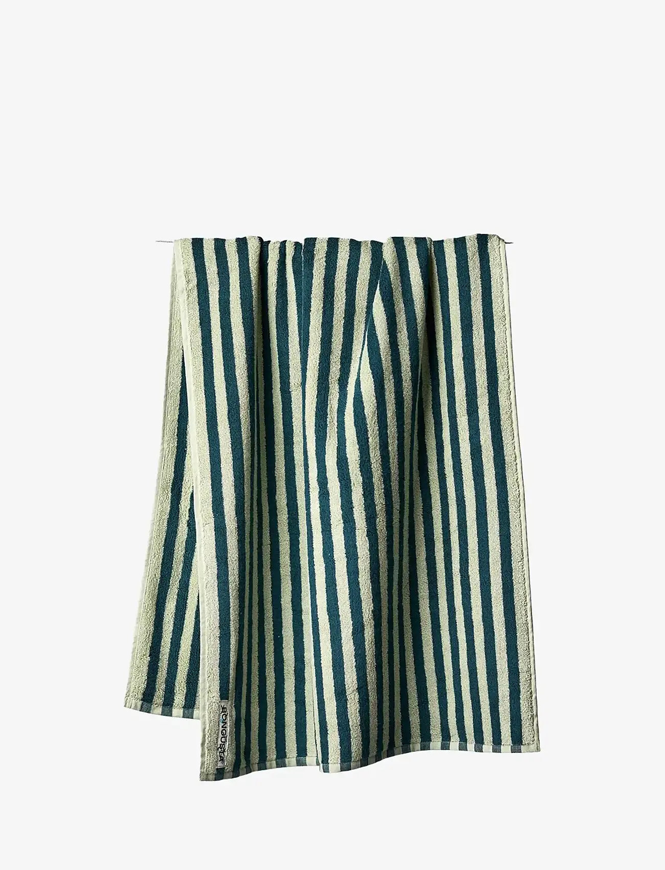 Bongusta - Naram Bath Towel - badetücher - sea foam and deep teal - 1