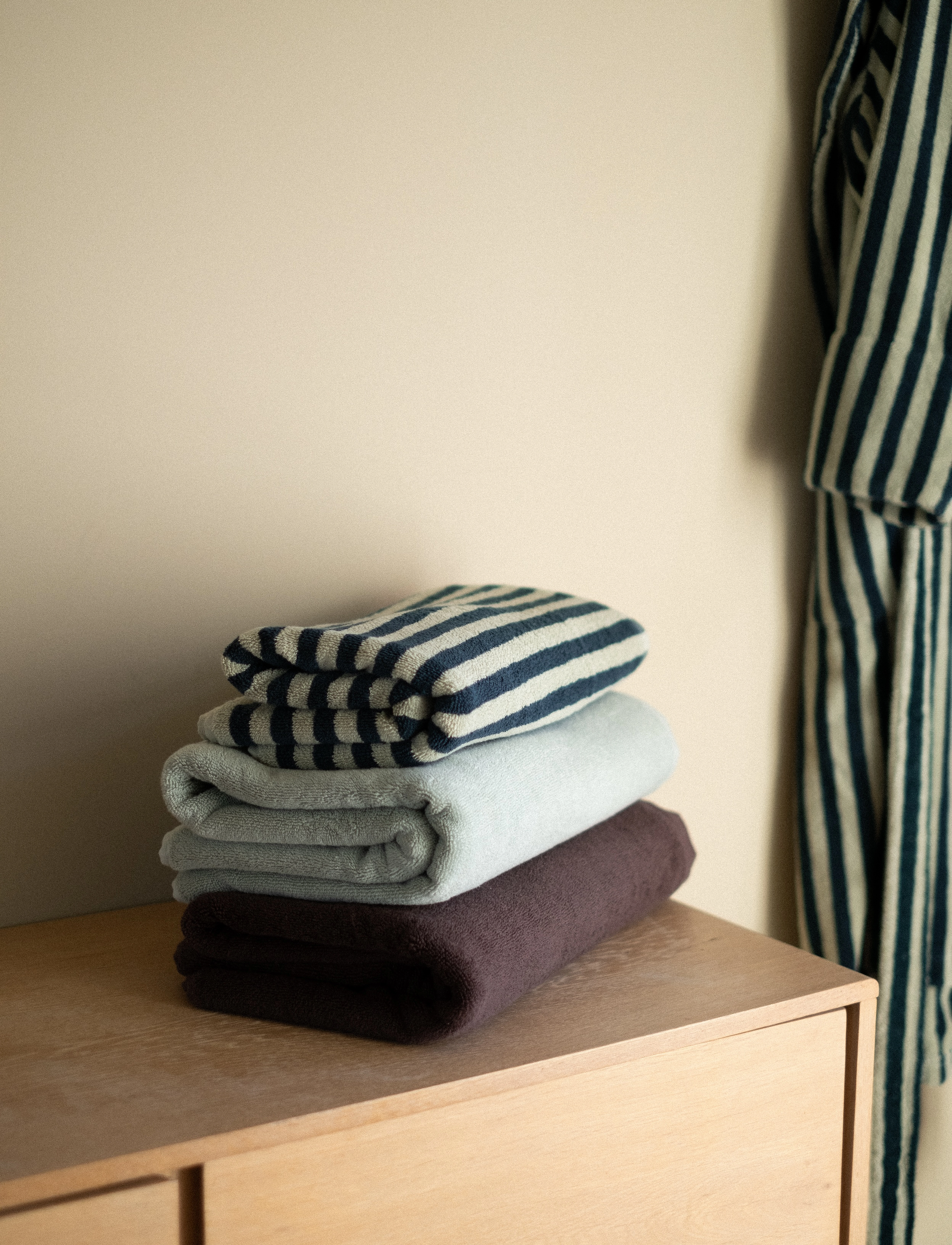 Bongusta - Naram Bath Towels - køb efter pris - silver sage - 4